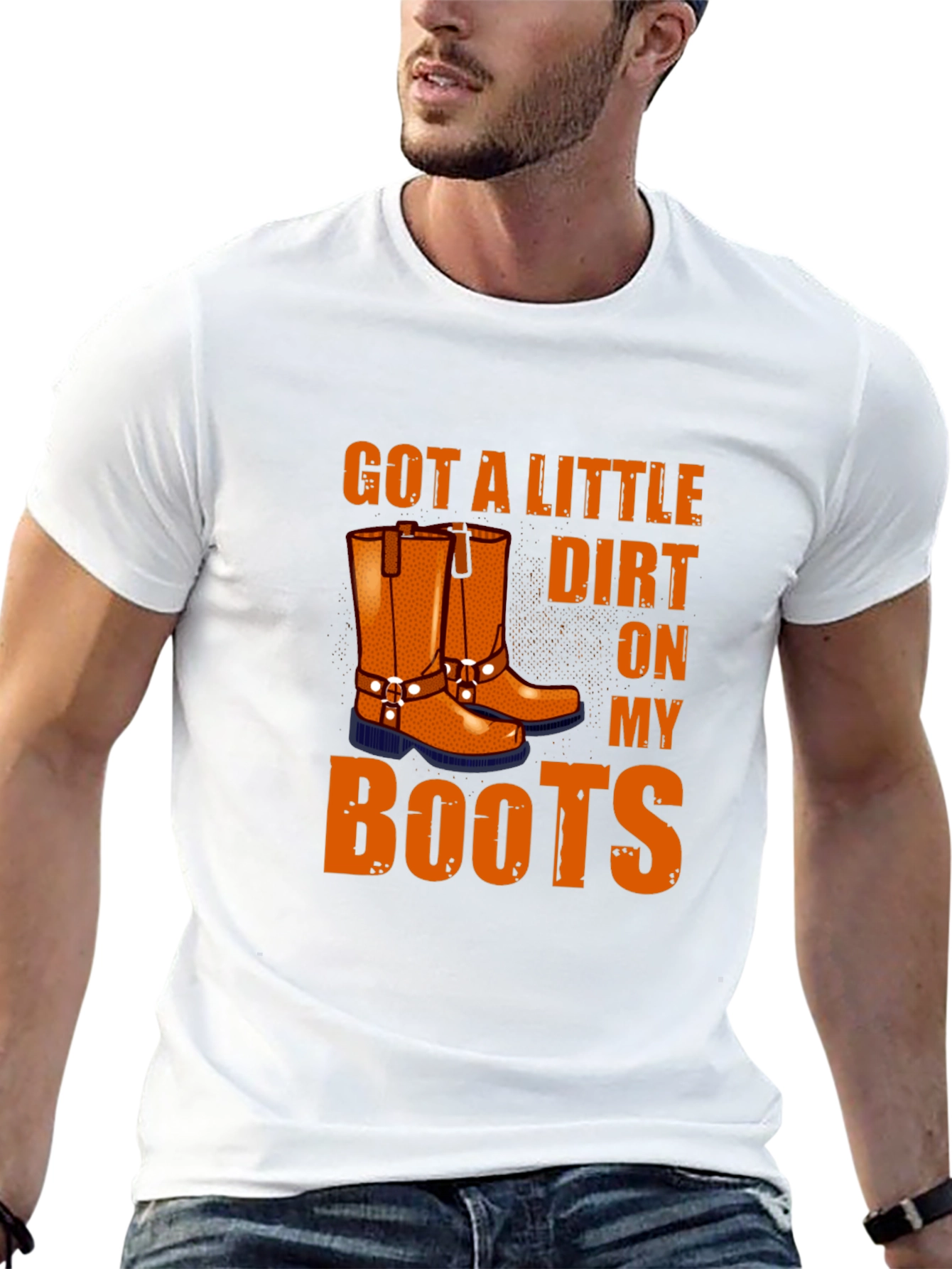 Got A Little Dirt on My Boots Graphic Tee