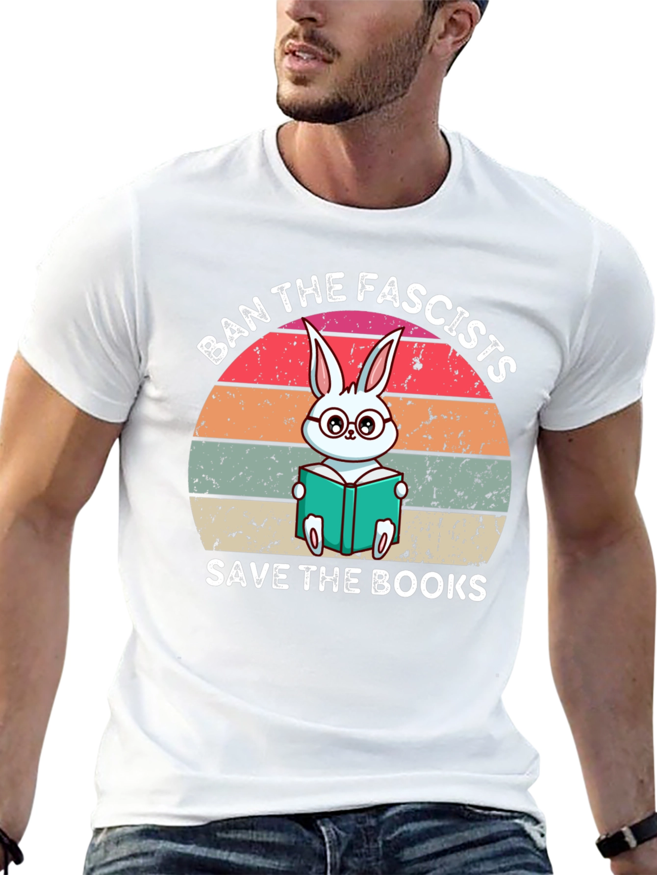 Ban Fascists Save Books T-Shirt