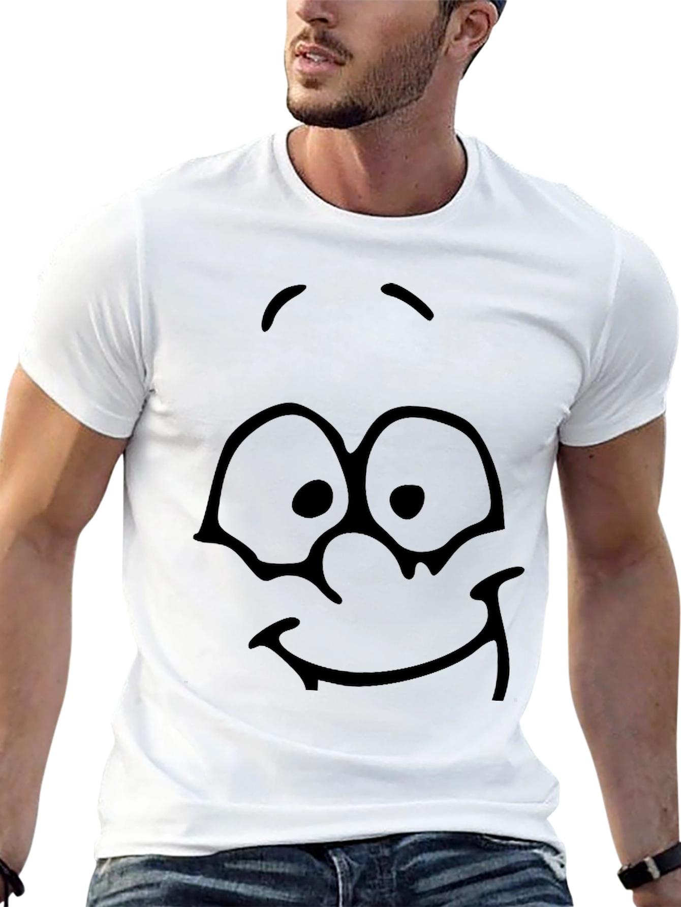 Funny Face Black T-Shirt