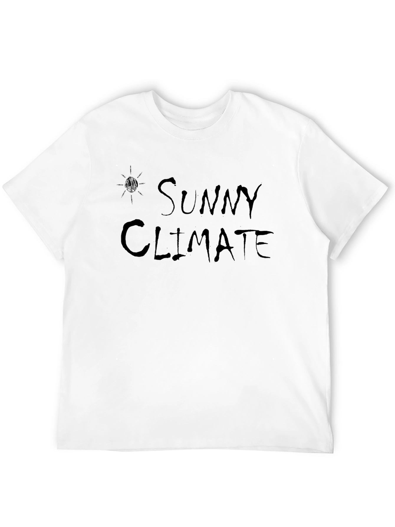 Sunny Climate Graphic T-Shirt - Black