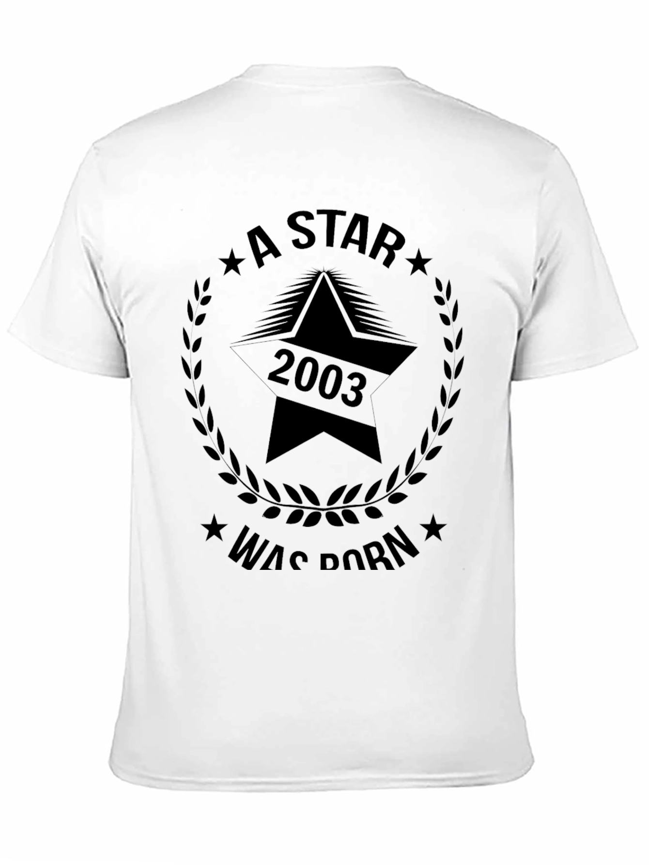 A Star Was Born 2003 Black T-Shirt