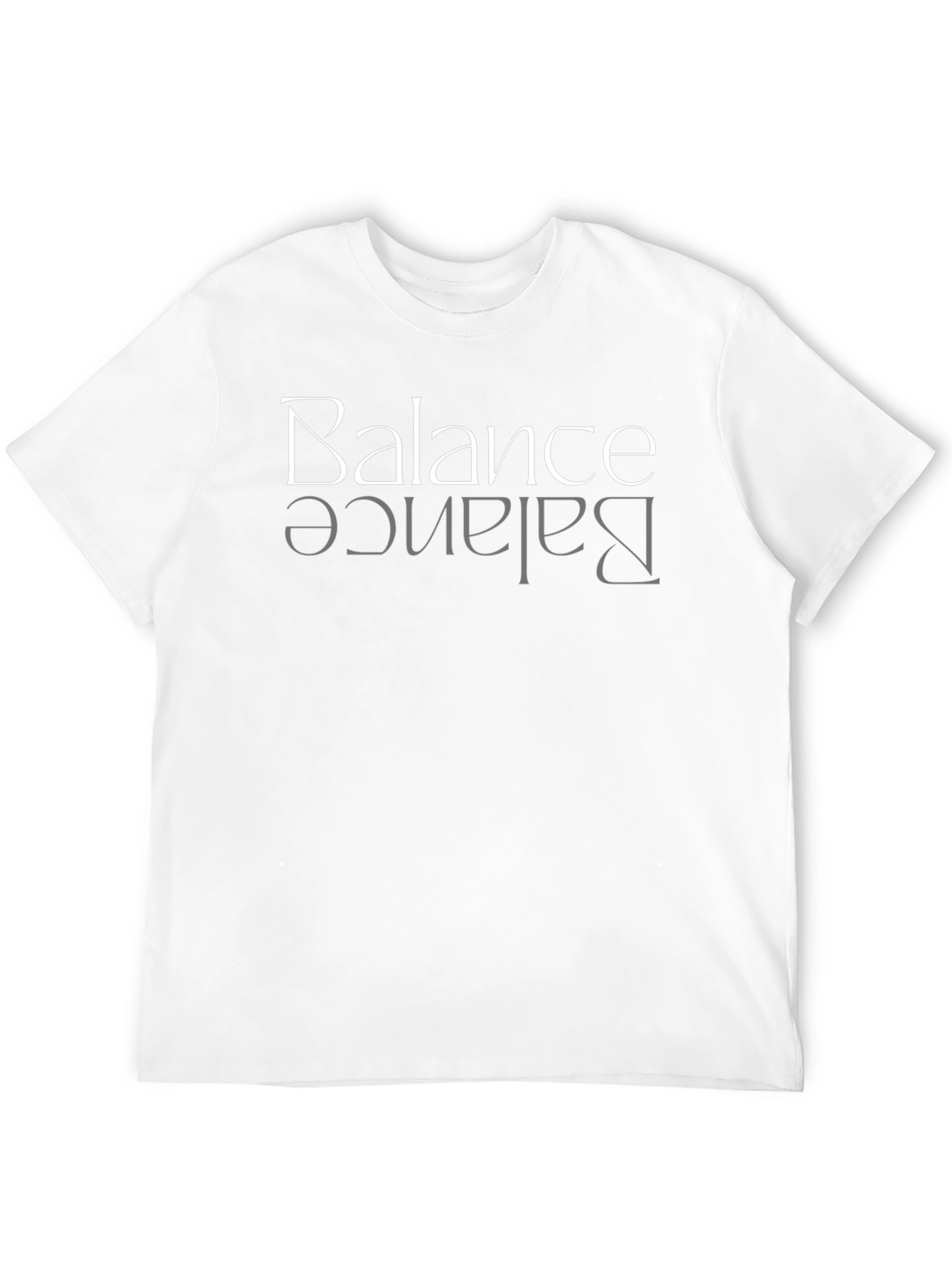 Balance Graphic Tee - Unisex Black T-Shirt