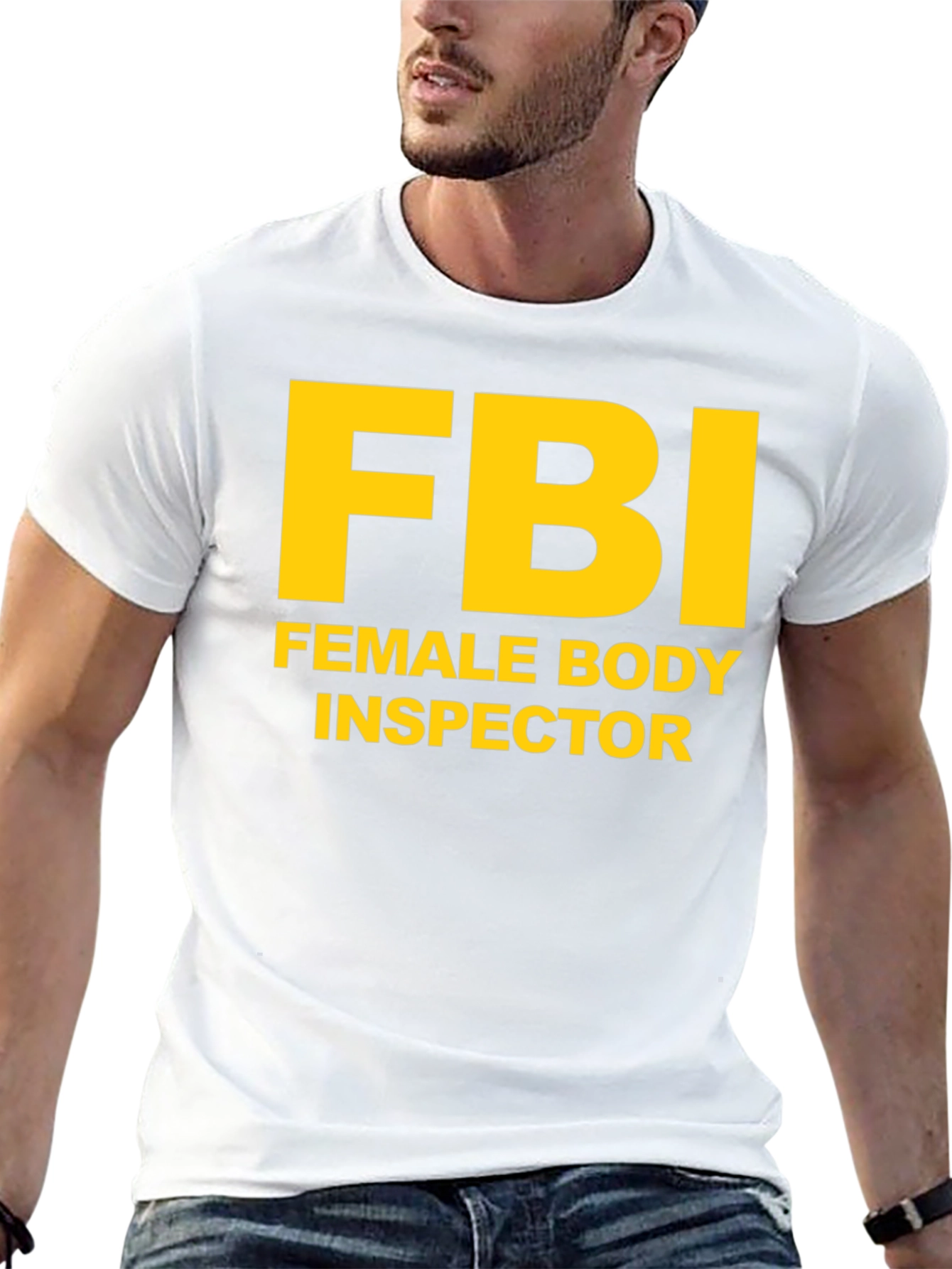 FBI Female Body Inspector Novelty T-Shirt