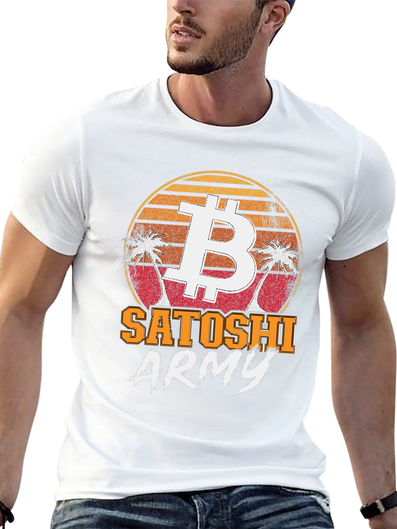 Bitcoin Satoshi Army T-Shirt Crypto Tee