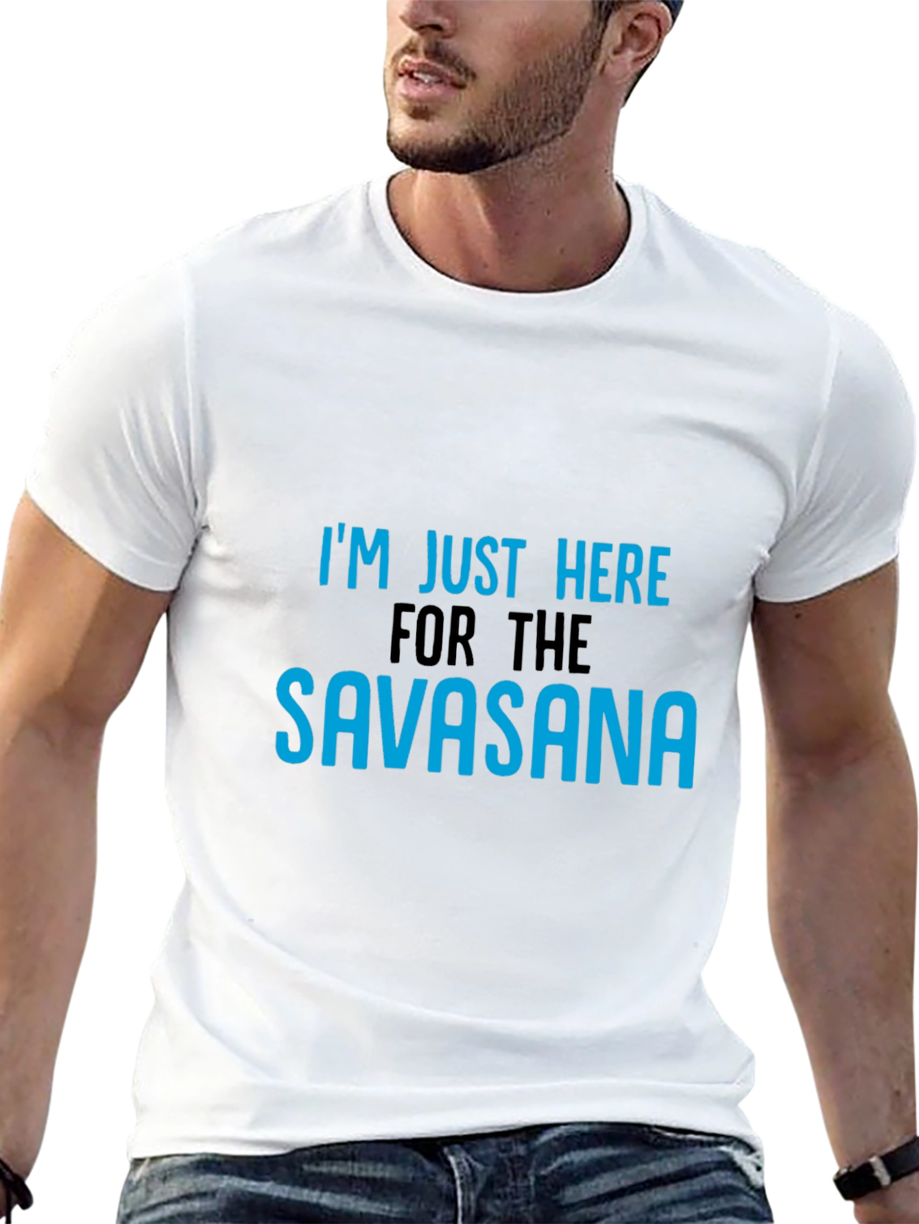 Savasana Yoga T-Shirt - Relaxation Pose Tee