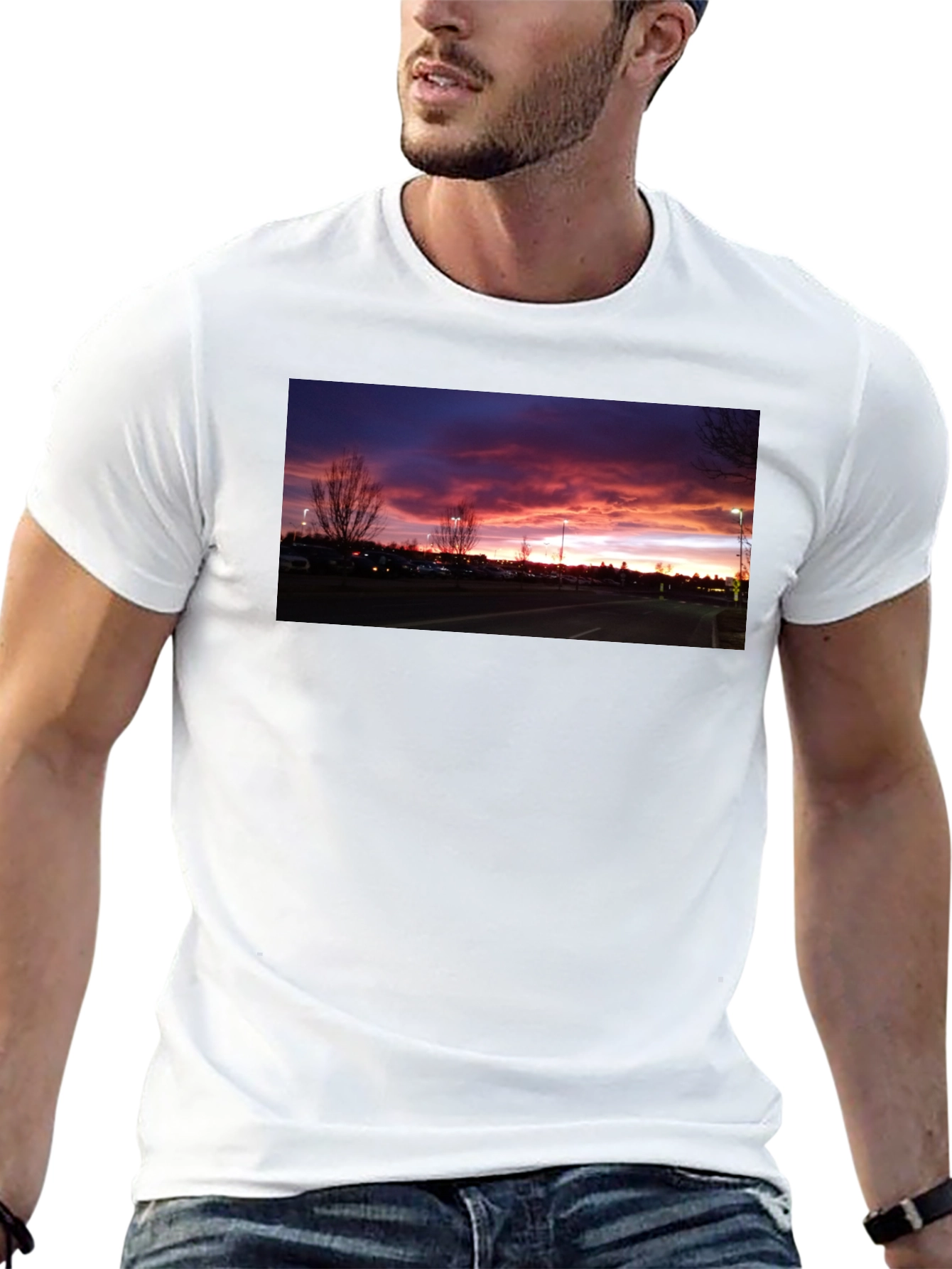 Sunset Sky Graphic T-Shirt