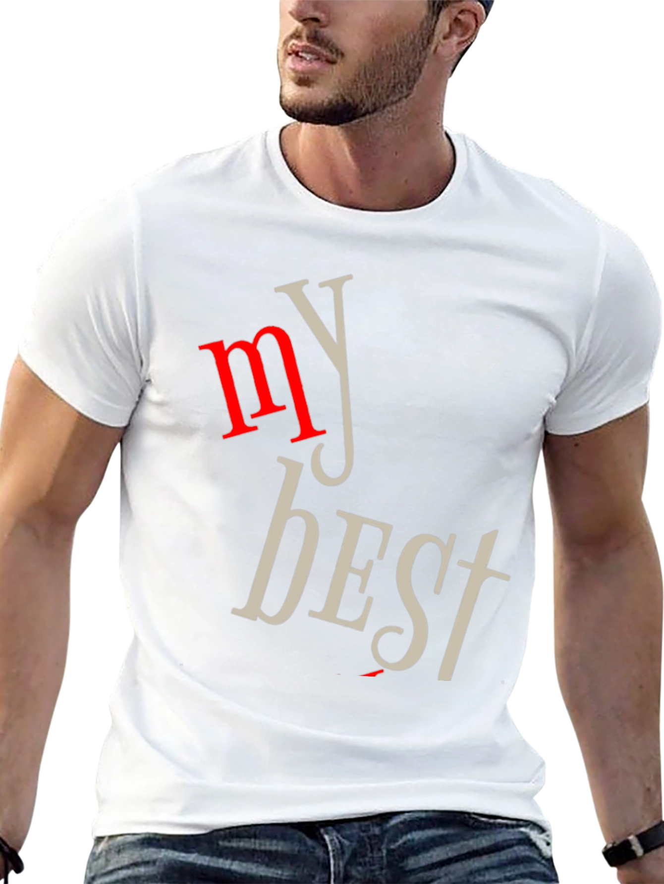 My Best Graphic T-Shirt - Black