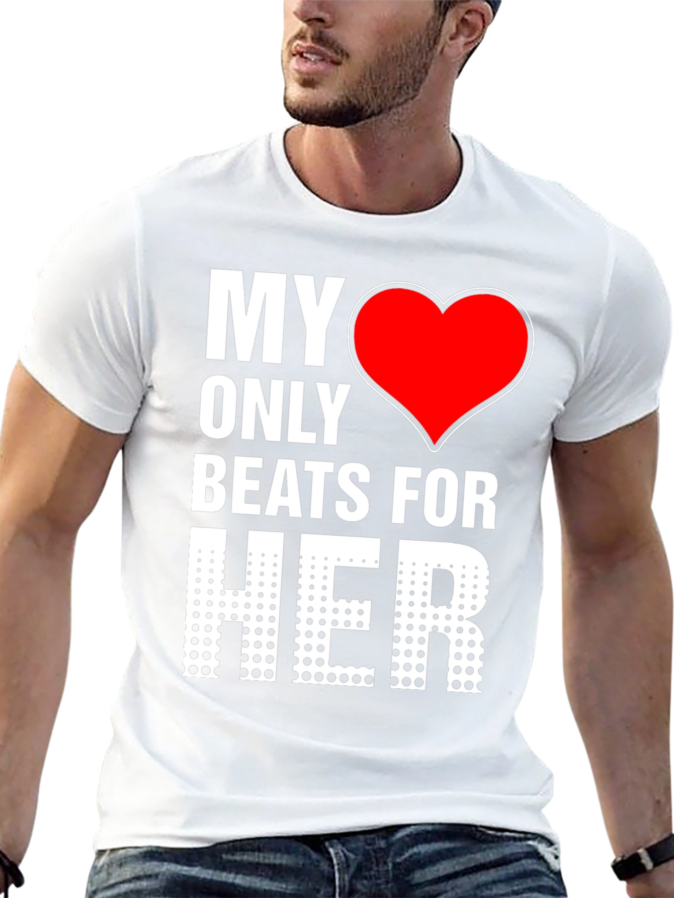My Heart Beats For Her T-Shirt