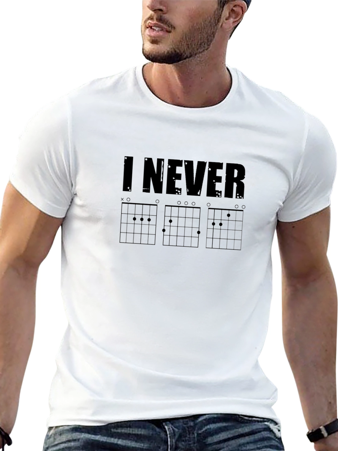 I Never Fret Black T-Shirt