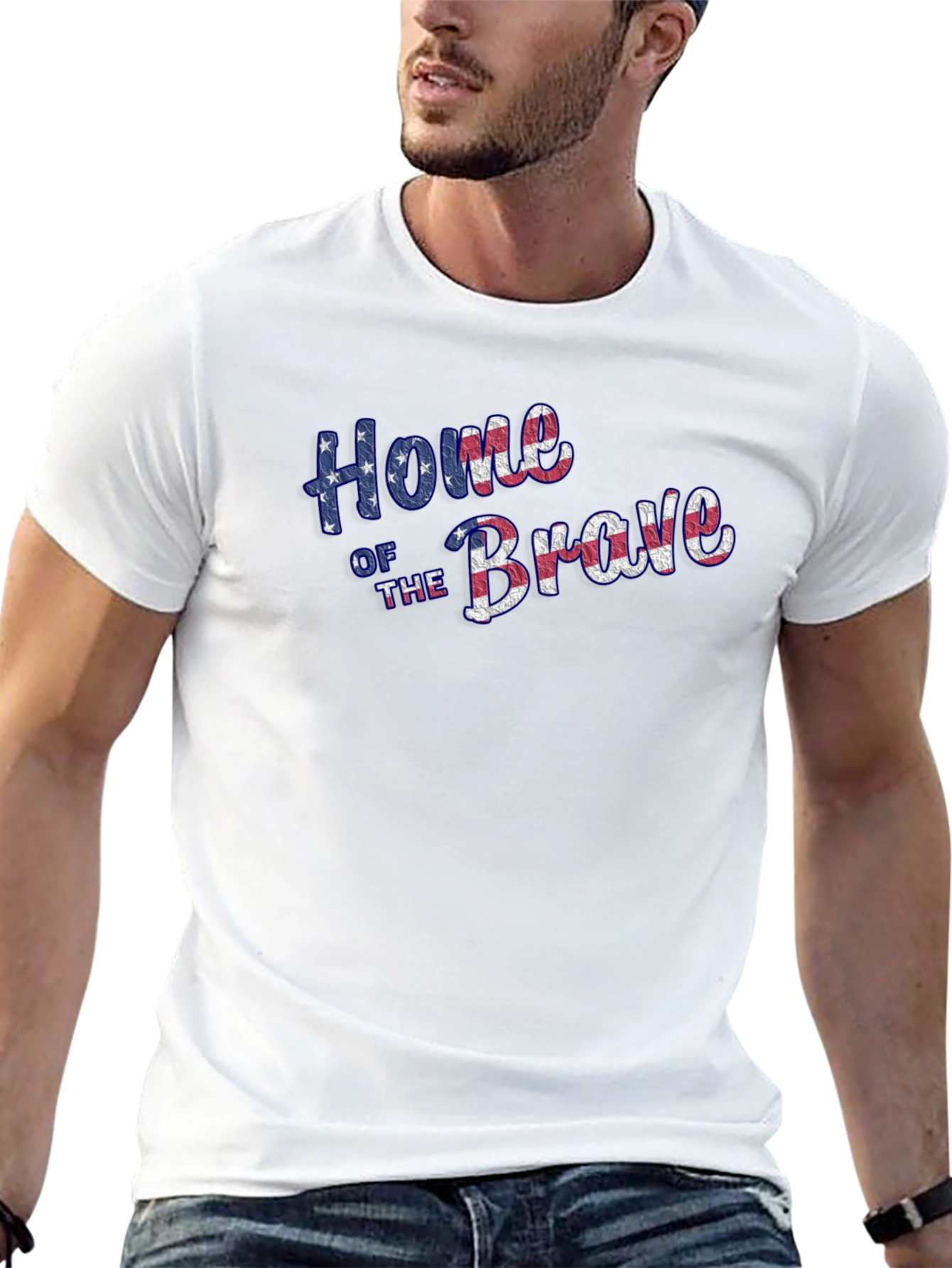 Home of the Brave Patriotic T-Shirt