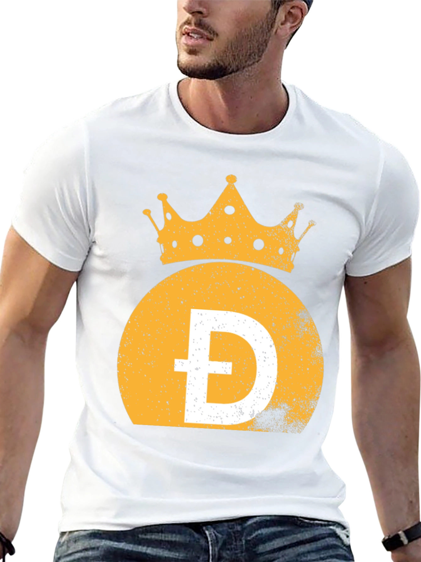 Doge King T-Shirt - Black Crypto Tee