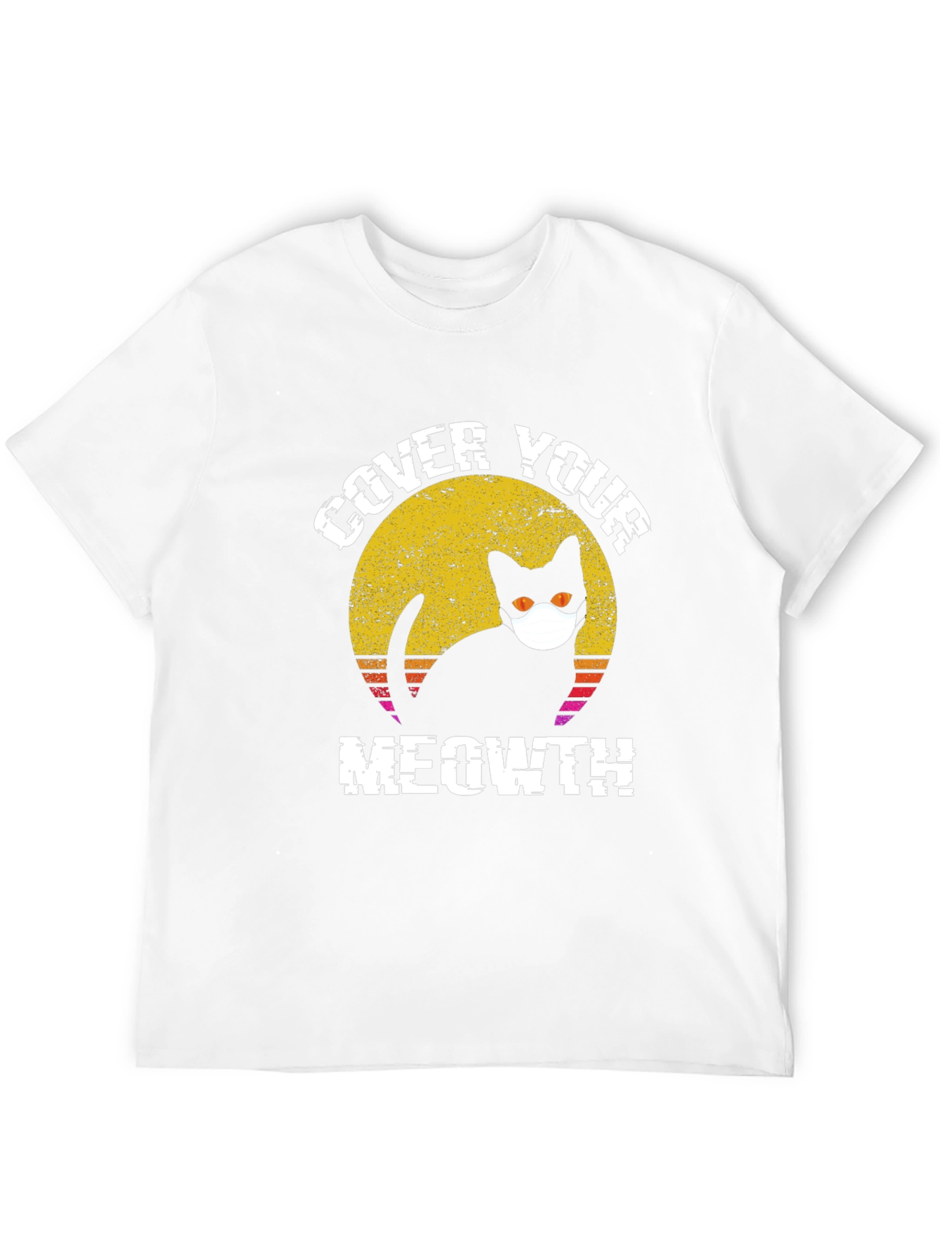 Cover Your Meowth T-Shirt Black