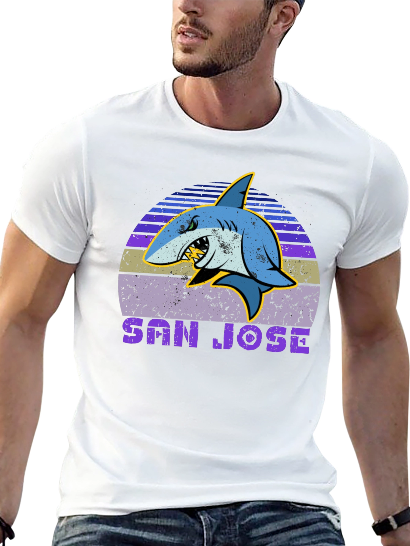 San Jose Shark Graphic T-Shirt