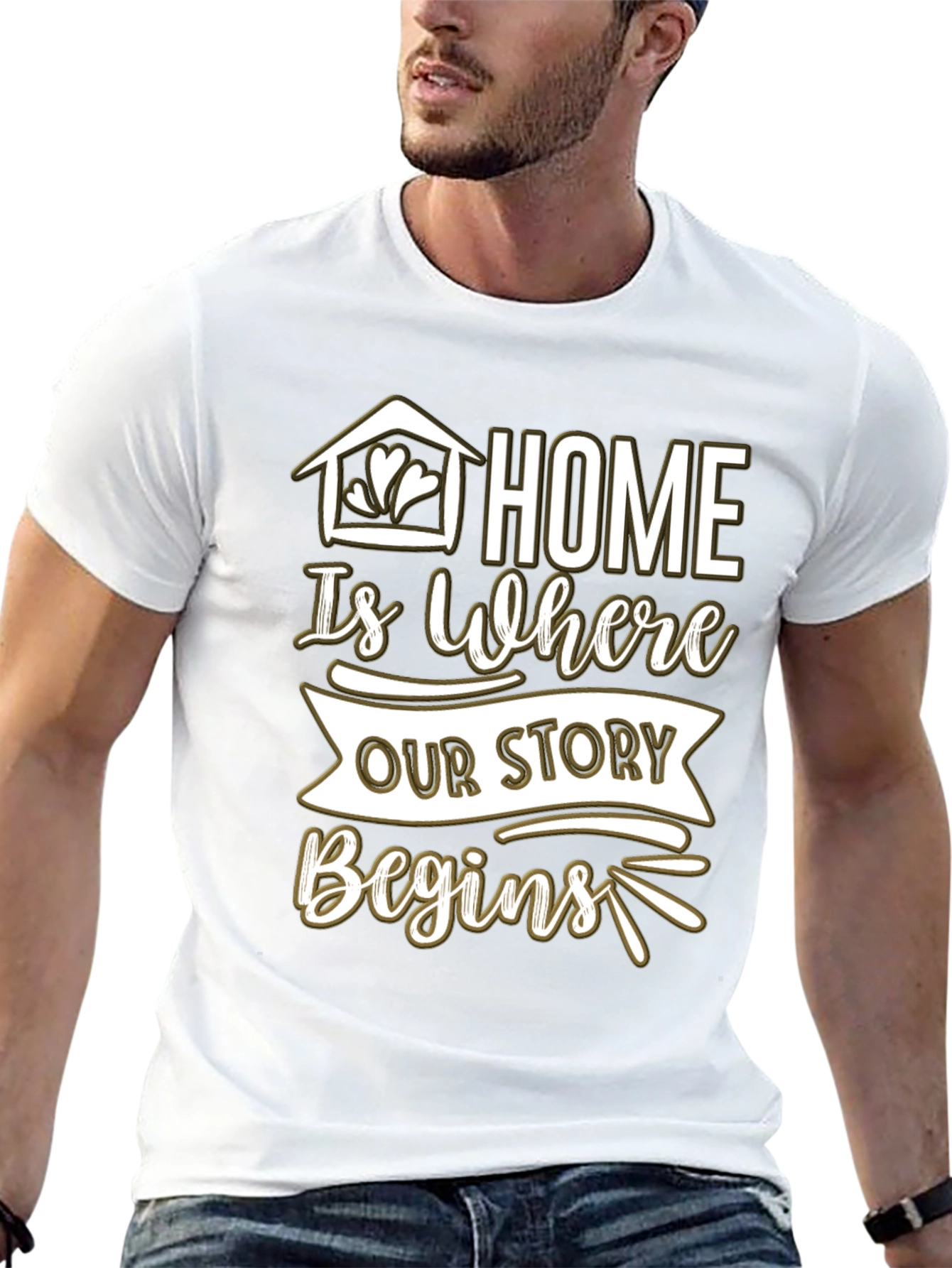 Home is Where Our Story Begins Tee
