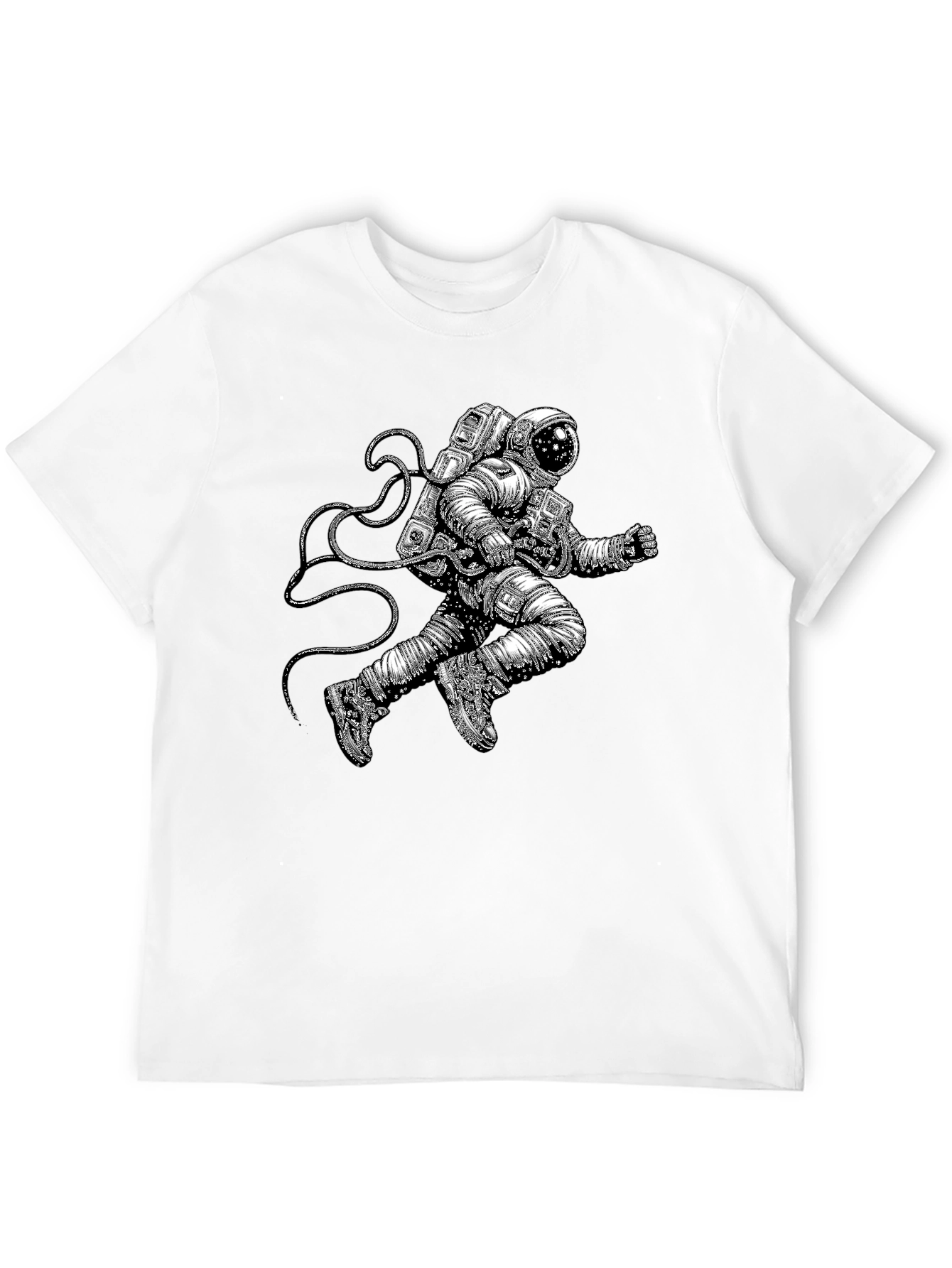 Astronaut Graphic Tee - Space Explorer T-Shirt