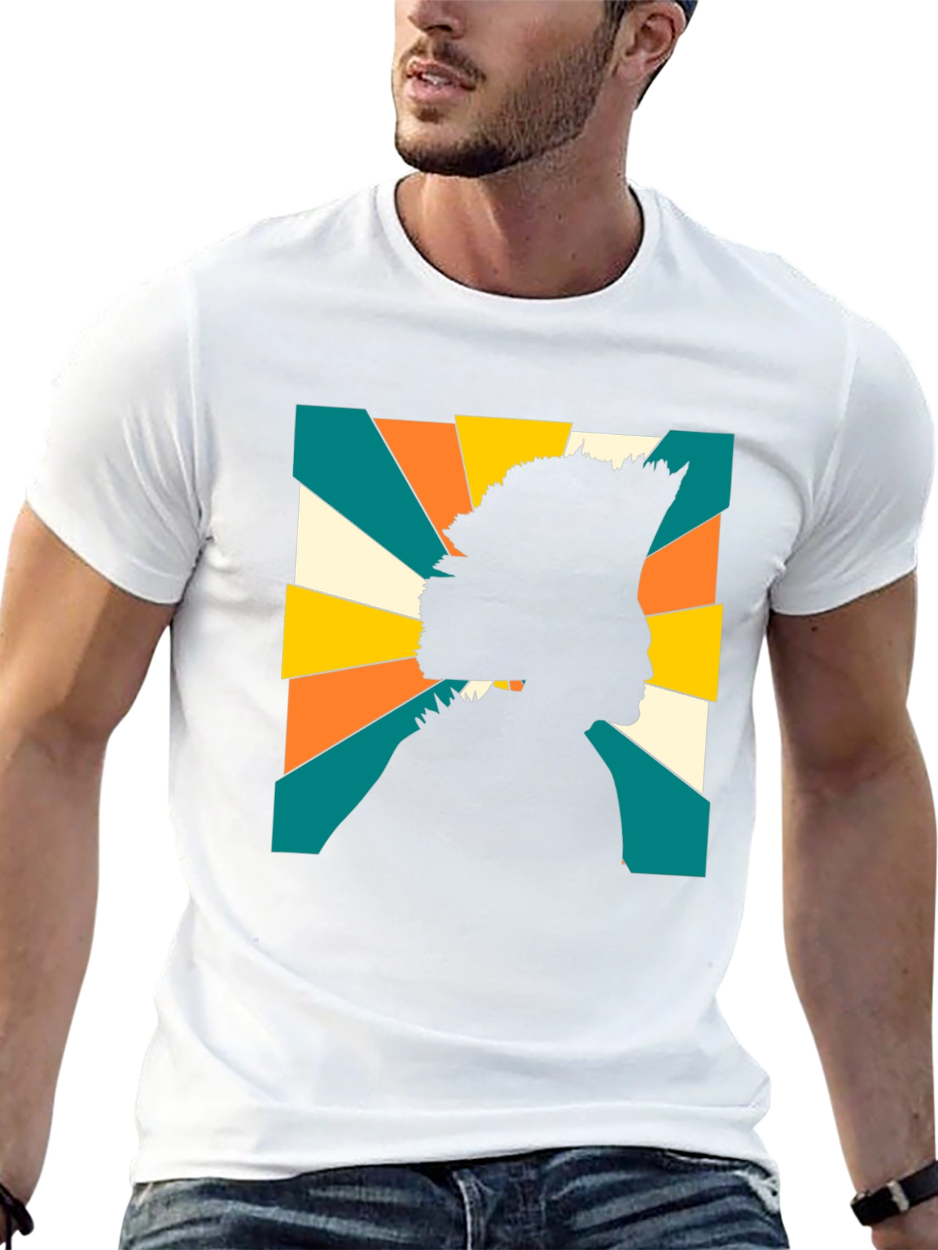Retro Silhouette Graphic T-Shirt