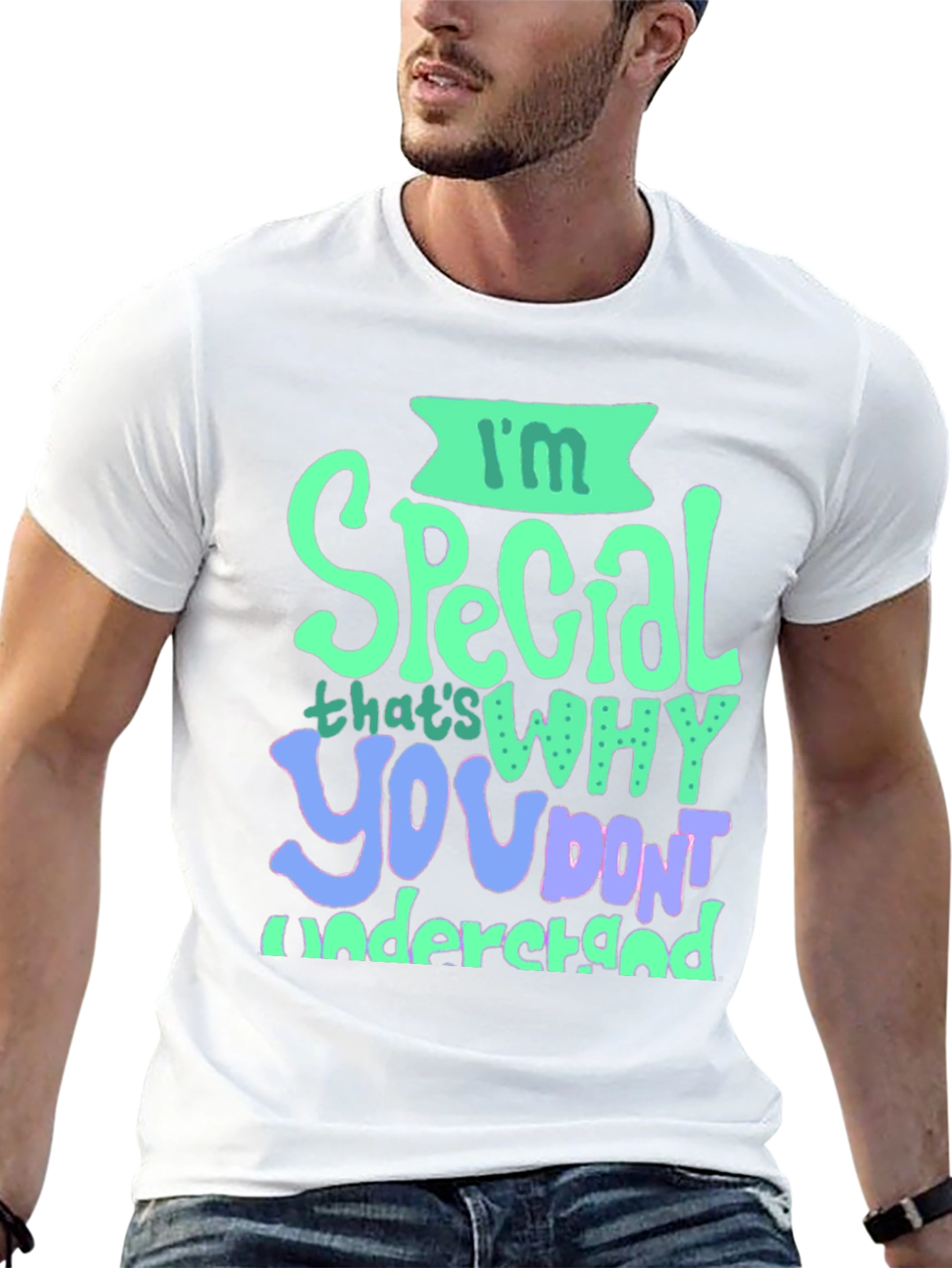 Im Special Graphic Tee - Novelty T-Shirt
