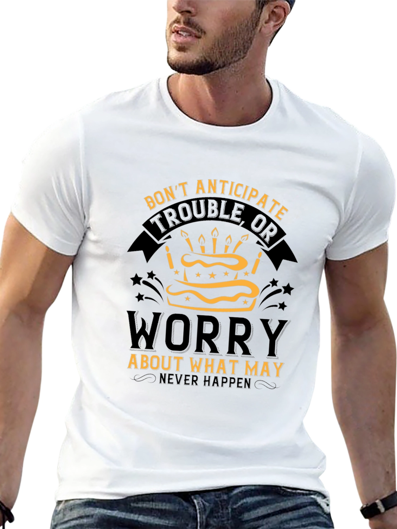Dont Anticipate Worry Graphic Tee