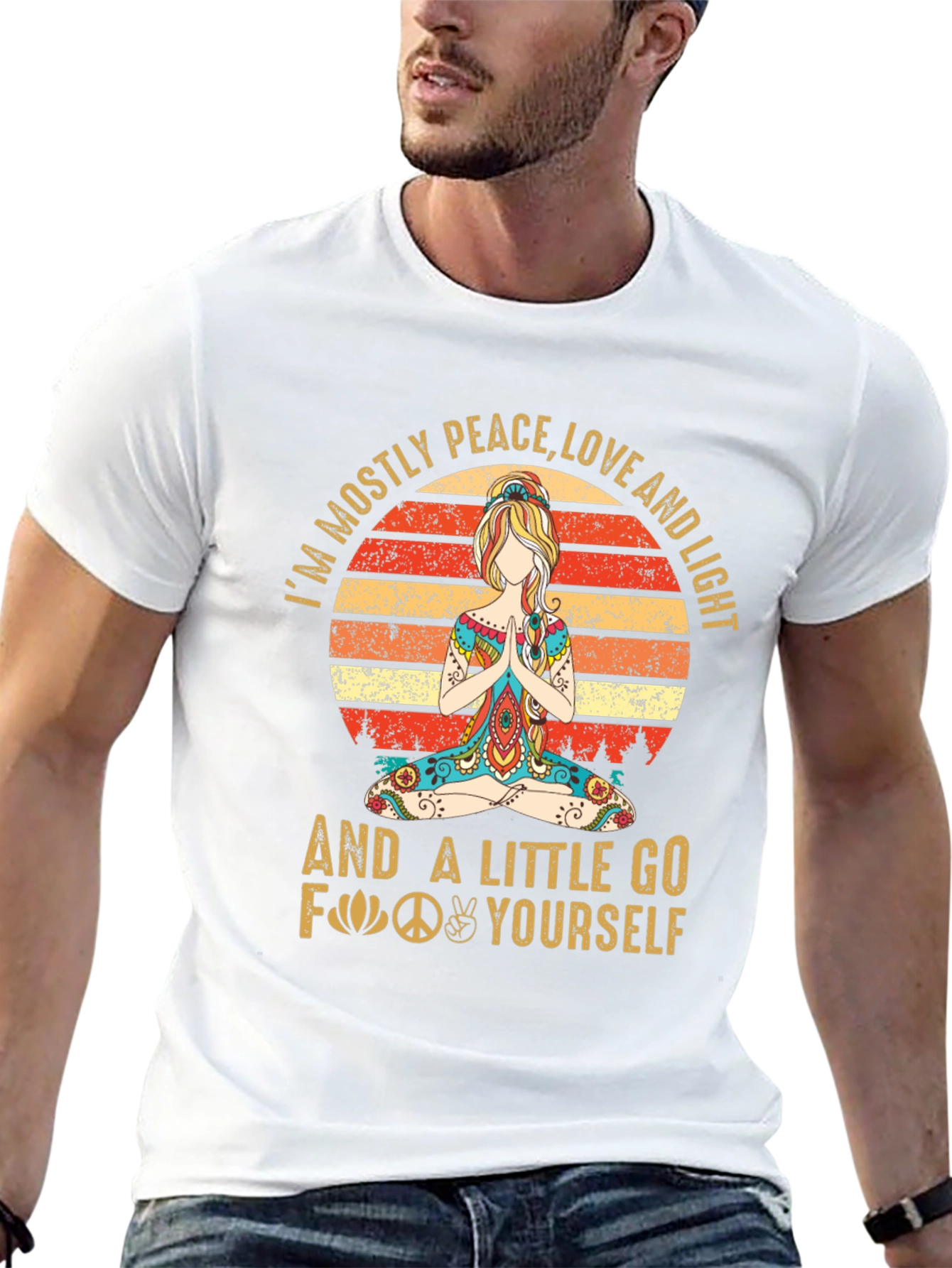Peace Love & Light Graphic Tee