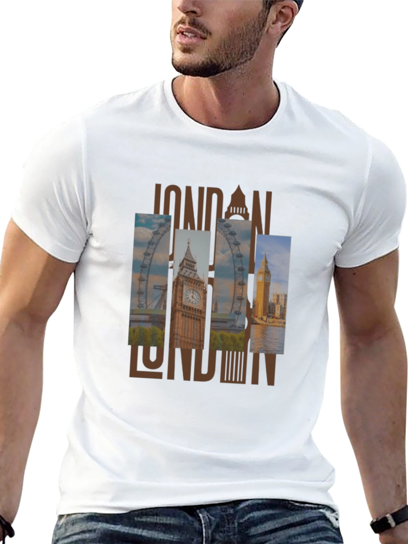 London Landmarks Graphic Tee