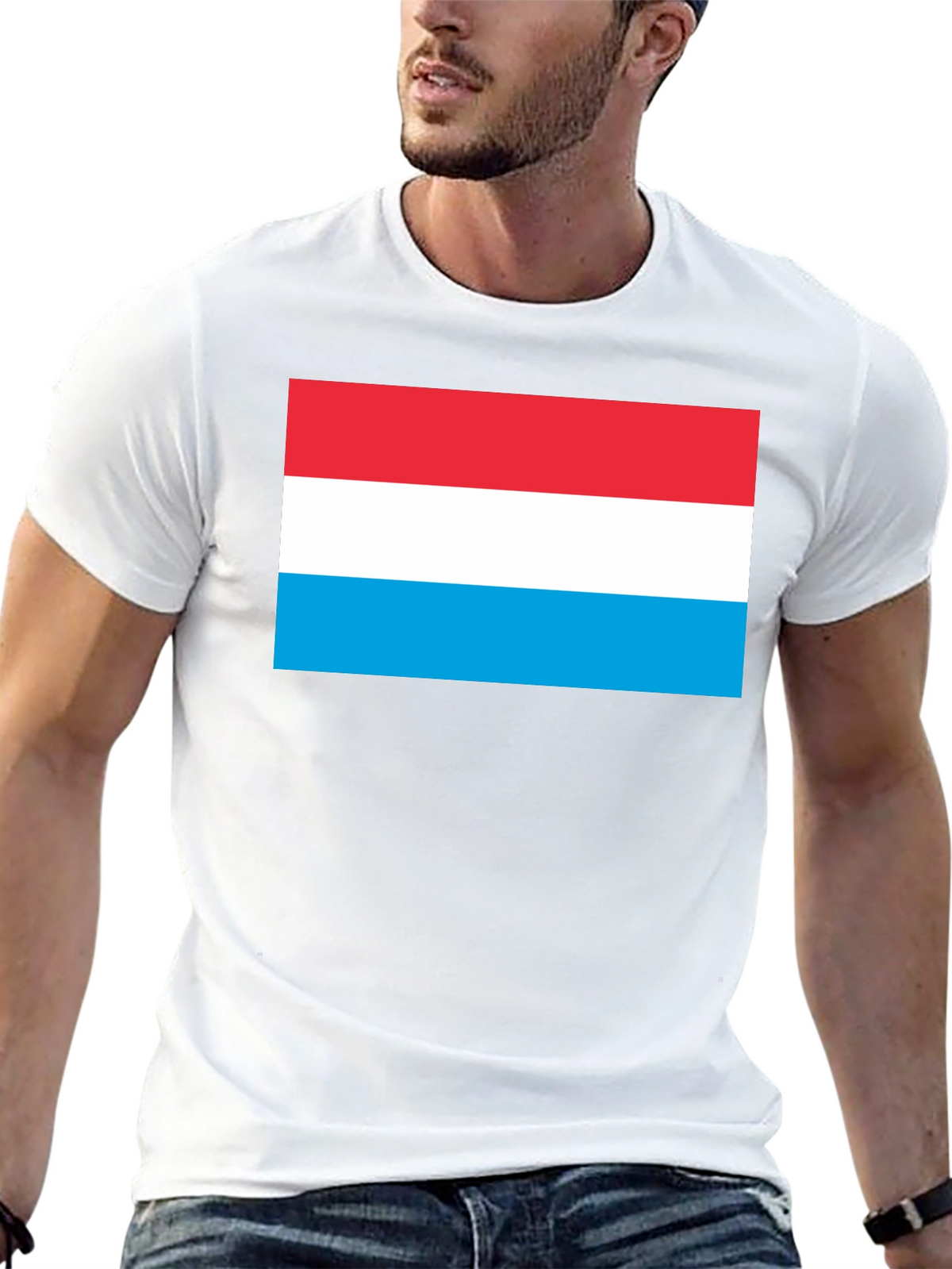 Luxembourg Flag T-Shirt - National Pride Tee