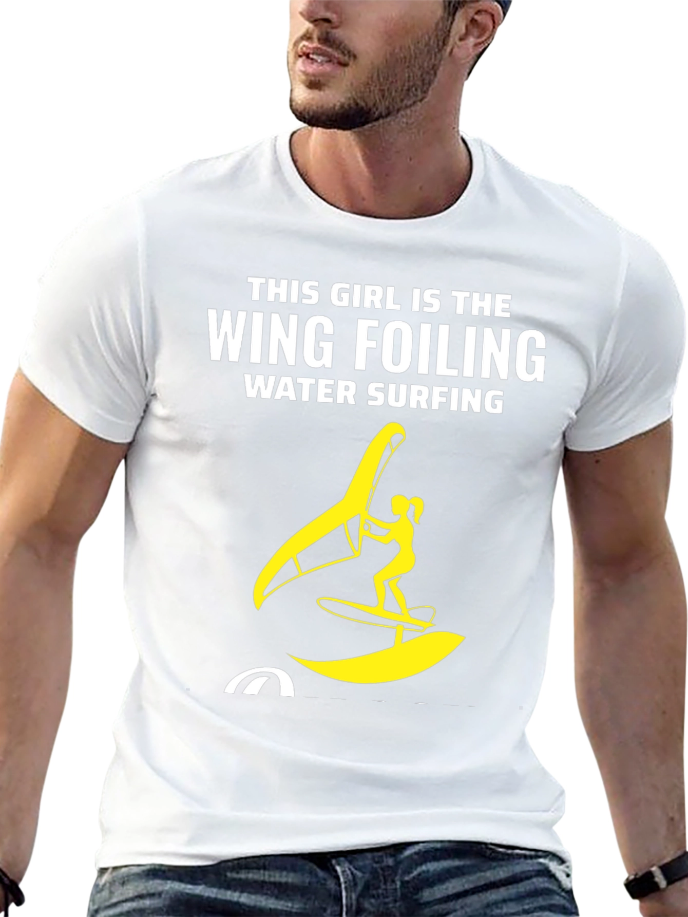 Wing Foiling Water Surfing Graphic Tee