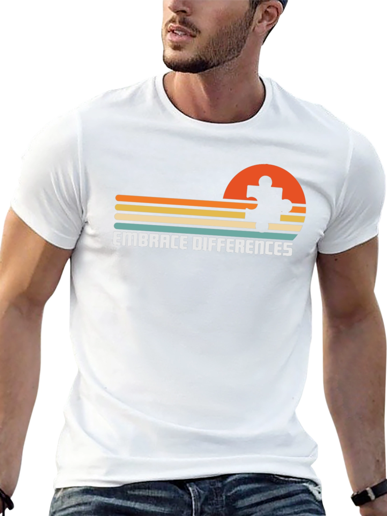 Embrace Differences T-Shirt Autism Awareness Tee