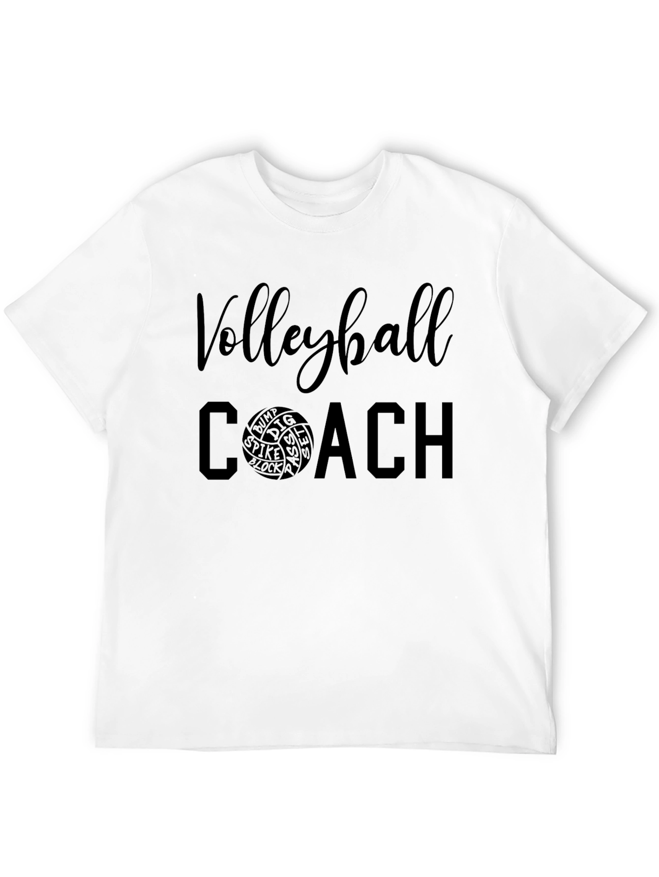 Volleyball Coach Graphic Tee