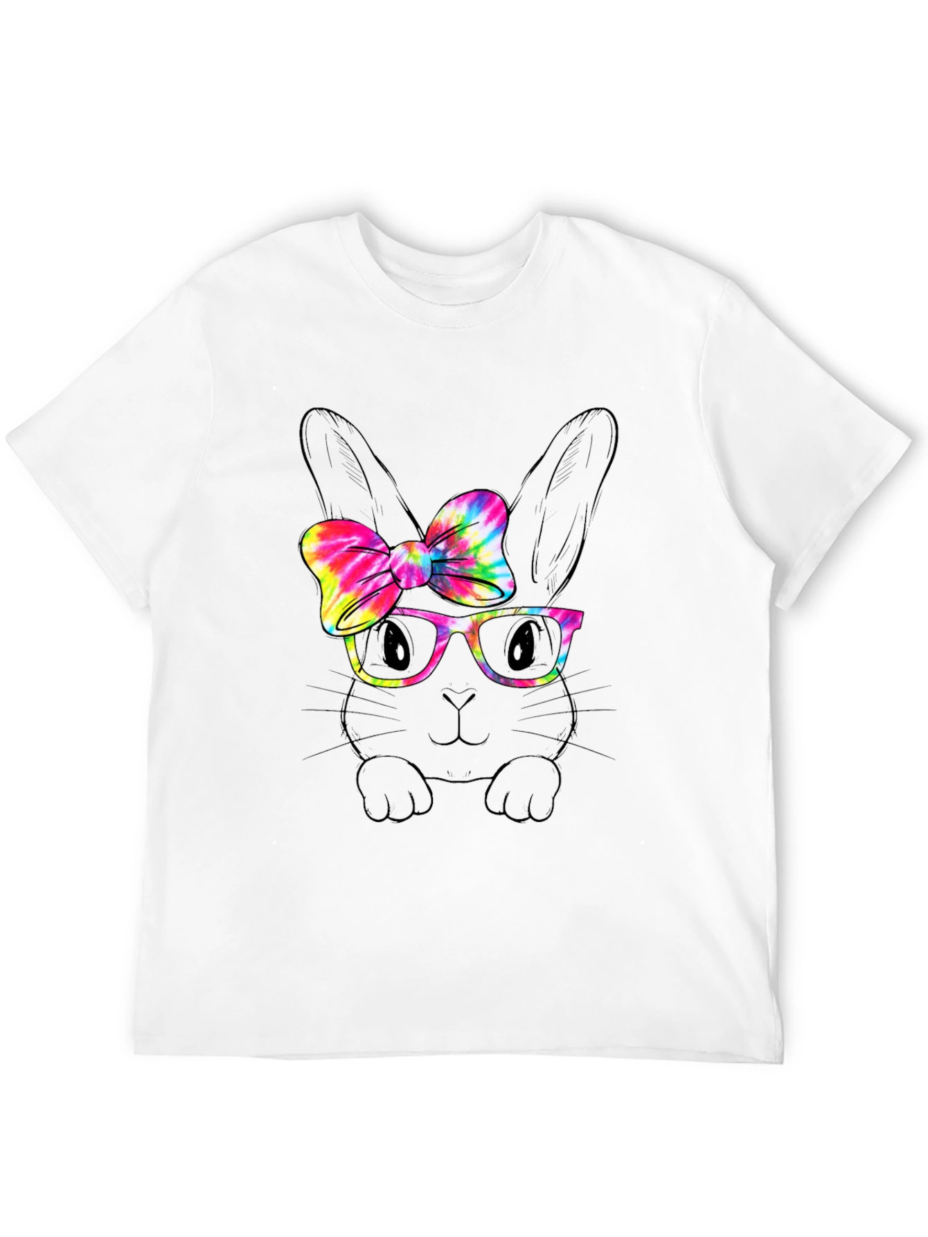 Bunny with Bow Tie Graphic Tee