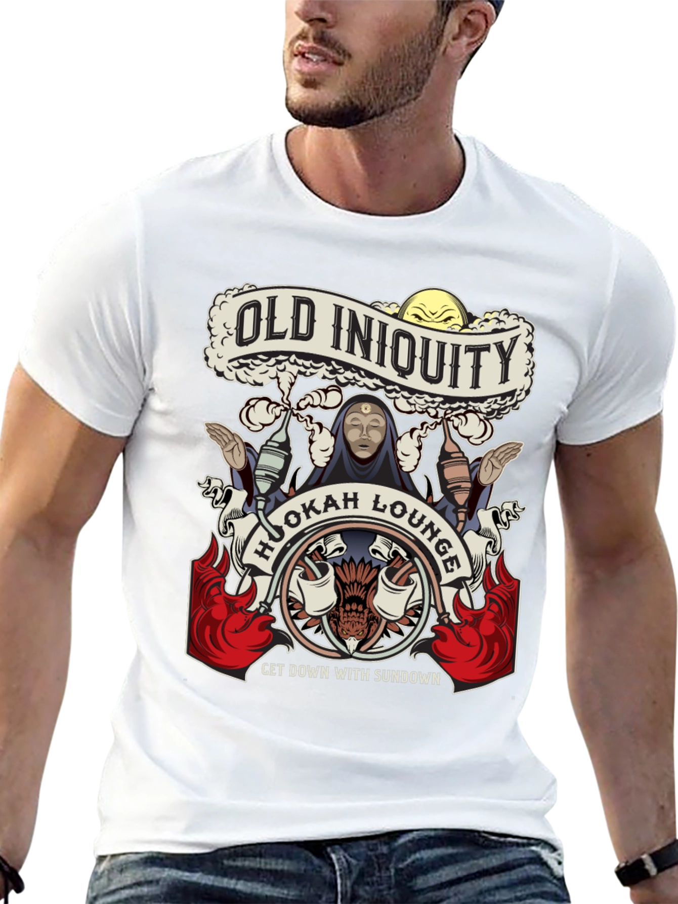 Old Iniquity Hookah Lounge T-Shirt