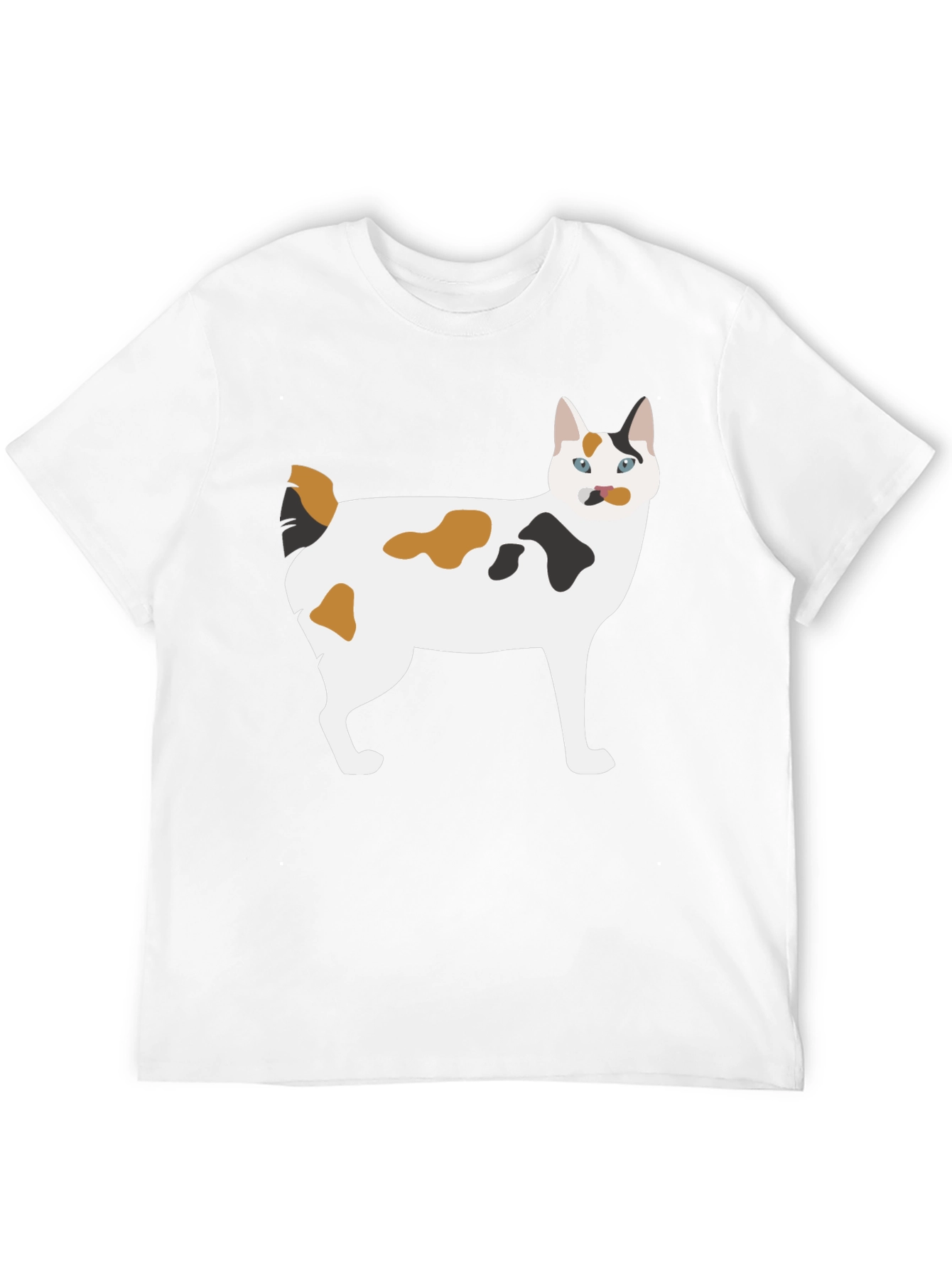 Cool Cat Graphic T-Shirt - Black