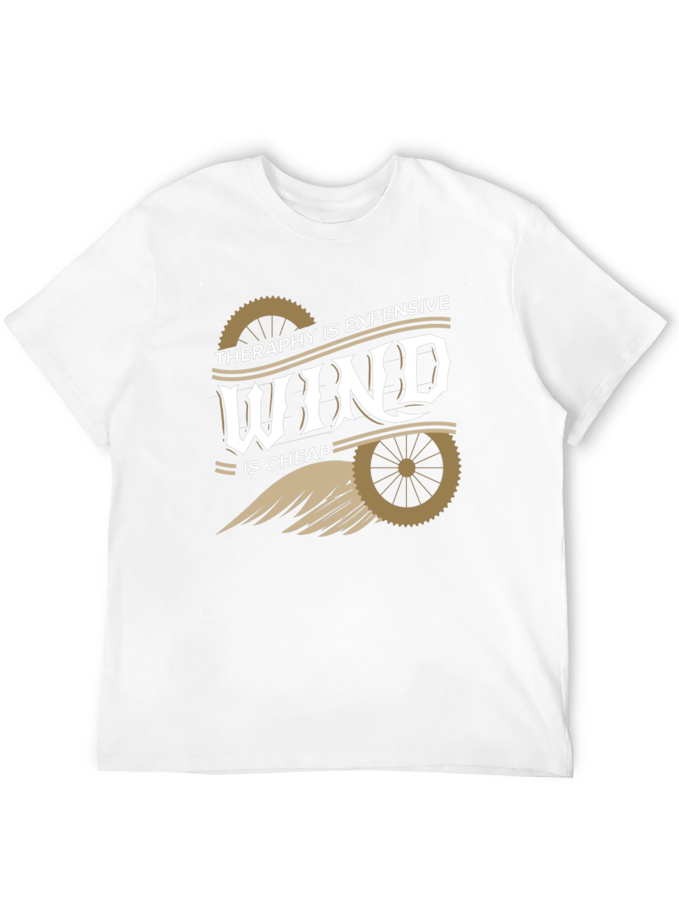 Therapy Is Expensive Wind Is Cheap Graphic T-Shirt