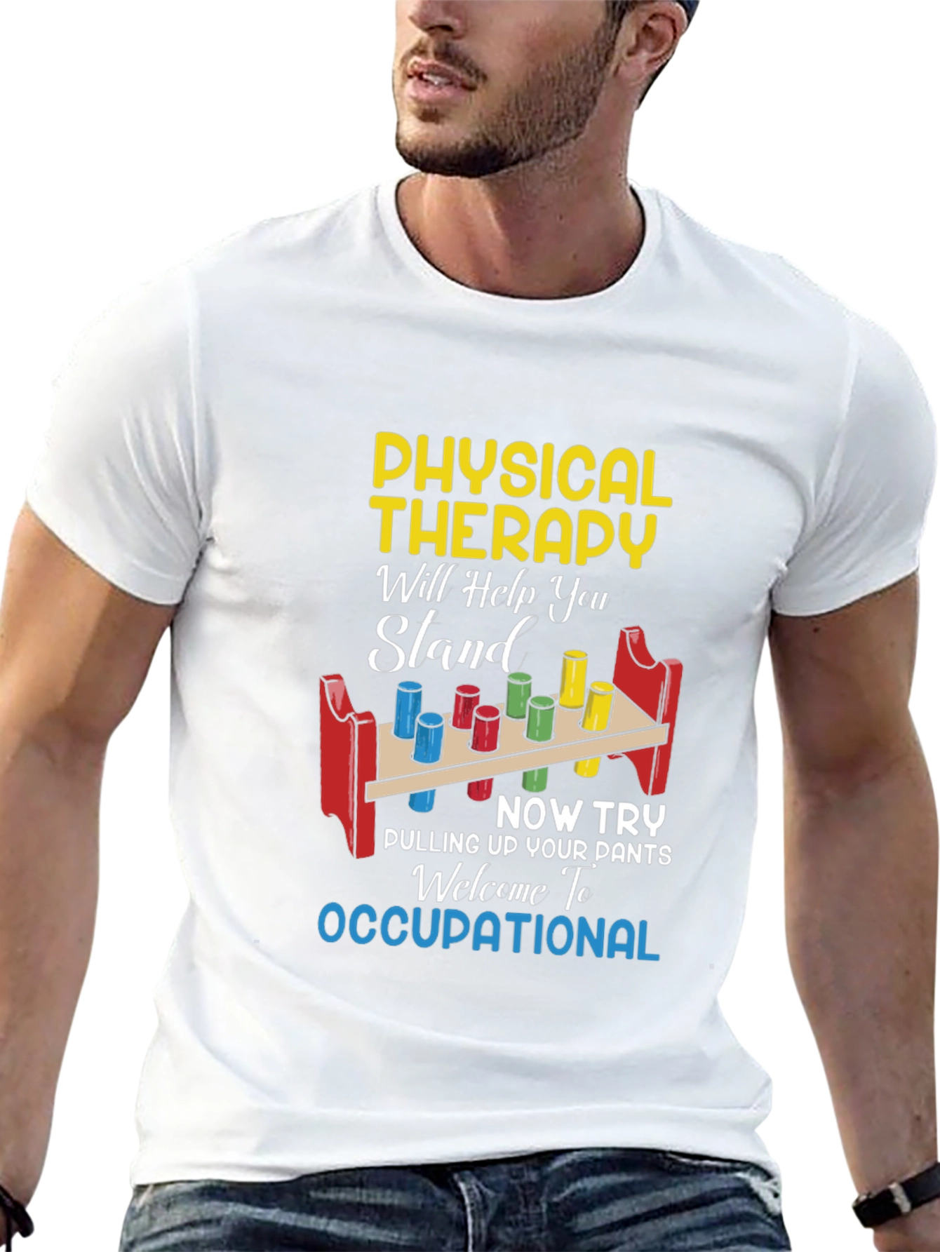 Physical Therapy Occupational T-Shirt Funny Therapist Gift