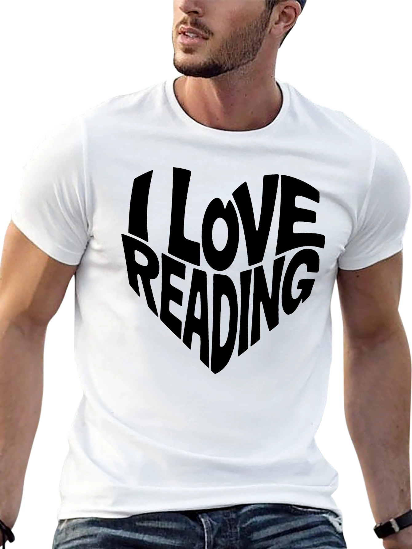 I Love Reading Heart T-Shirt