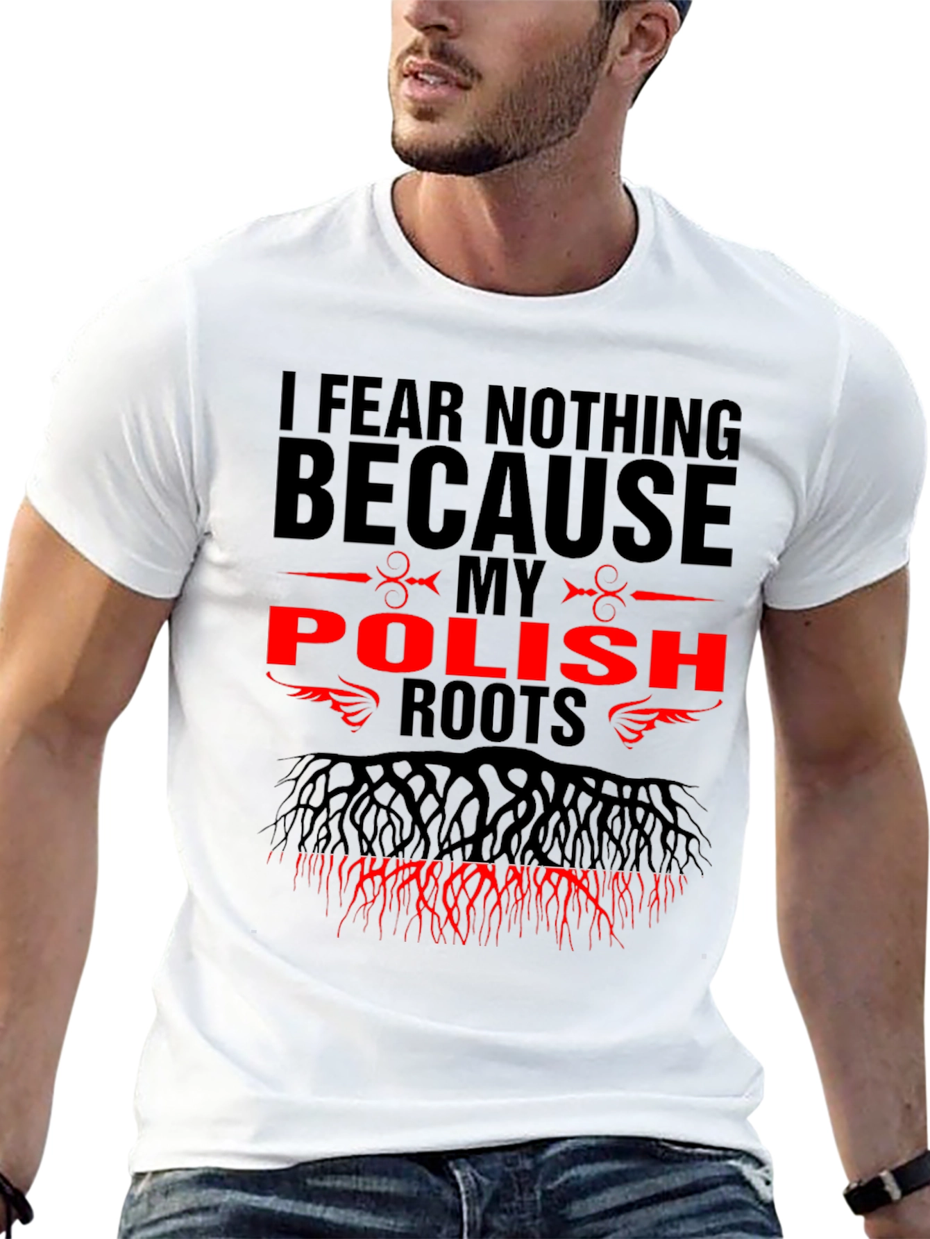 I Fear Nothing Polish Roots Graphic Tee