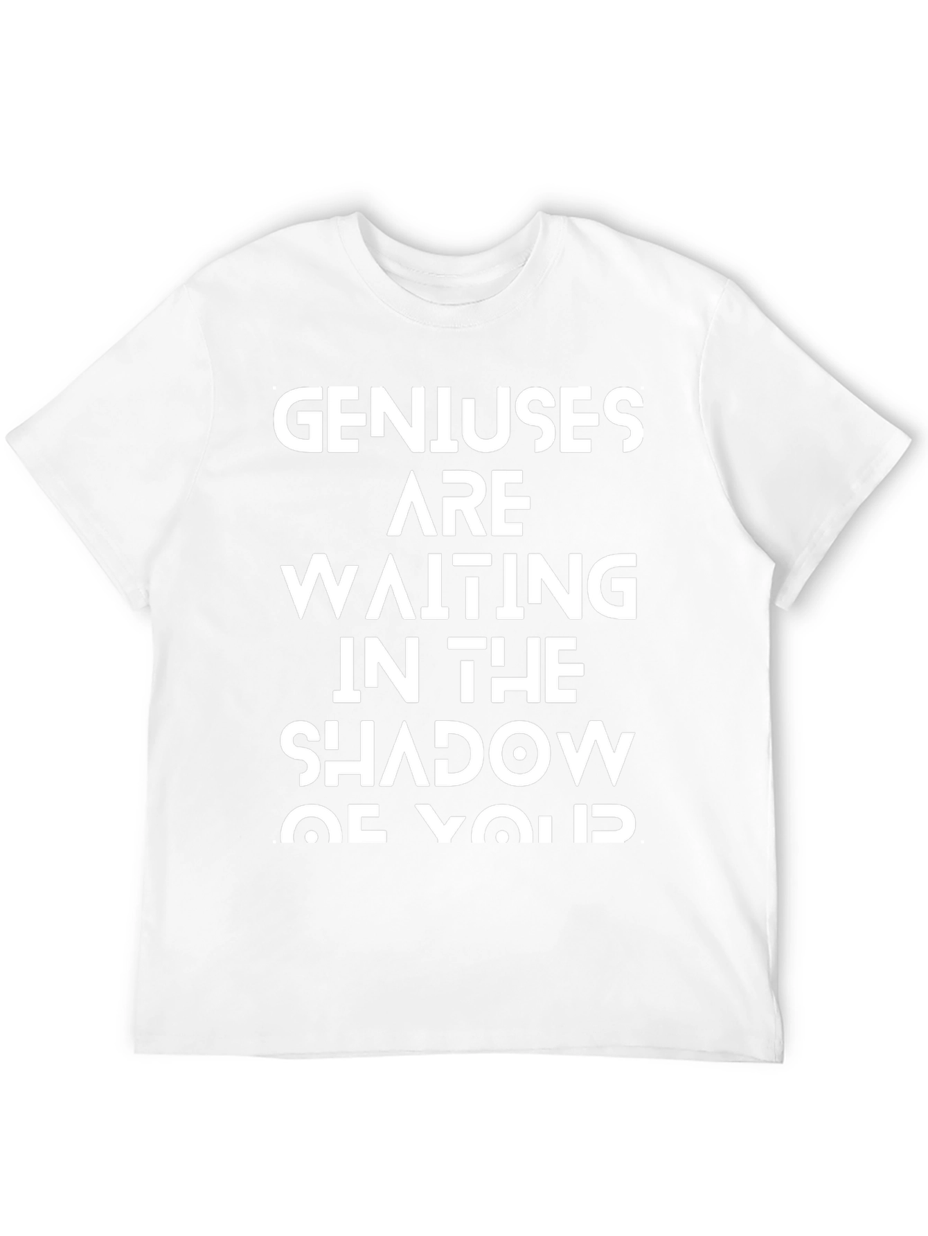 Genius Waiting T-Shirt - Black