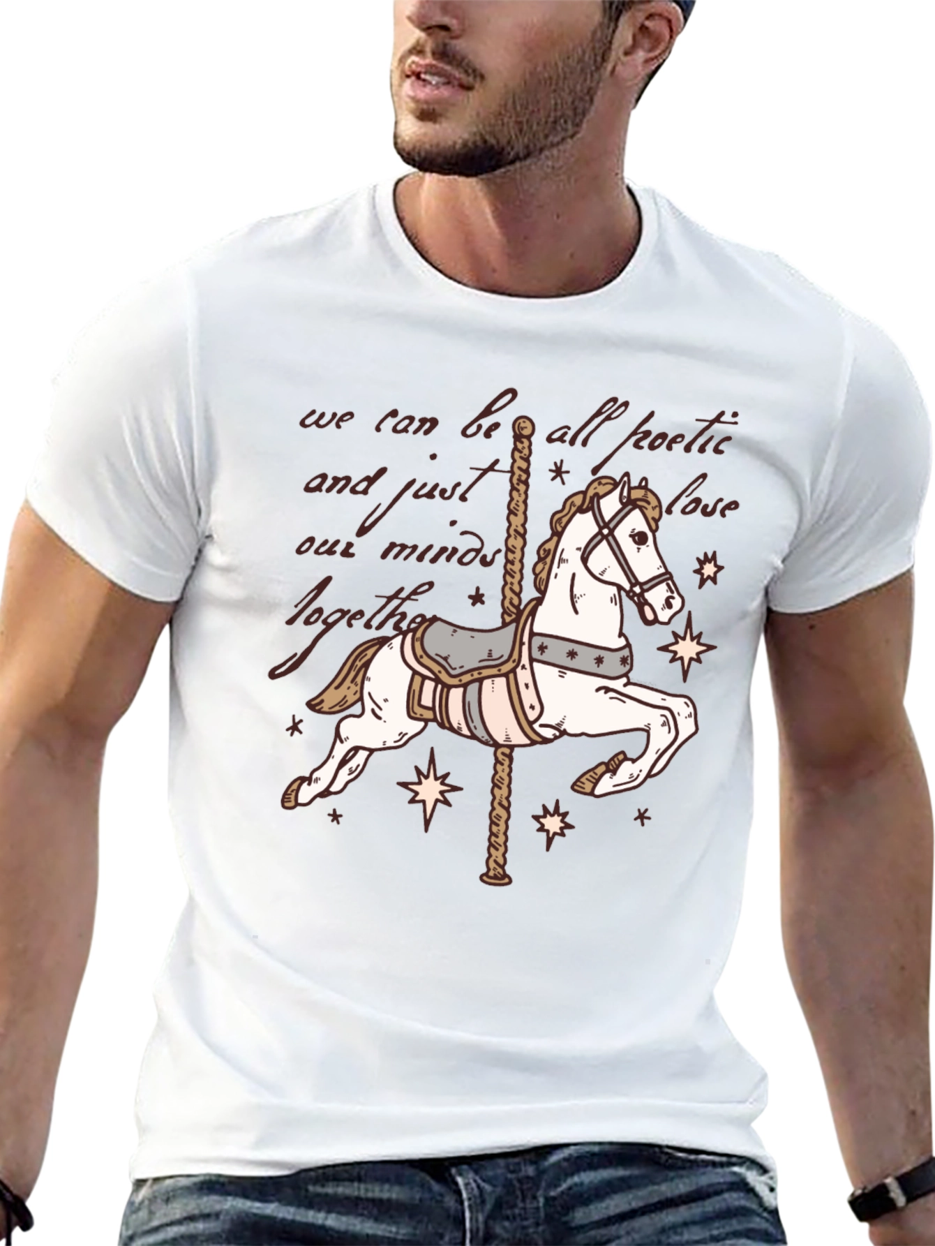Carousel Horse T-Shirt - Poetic Dreams Tee