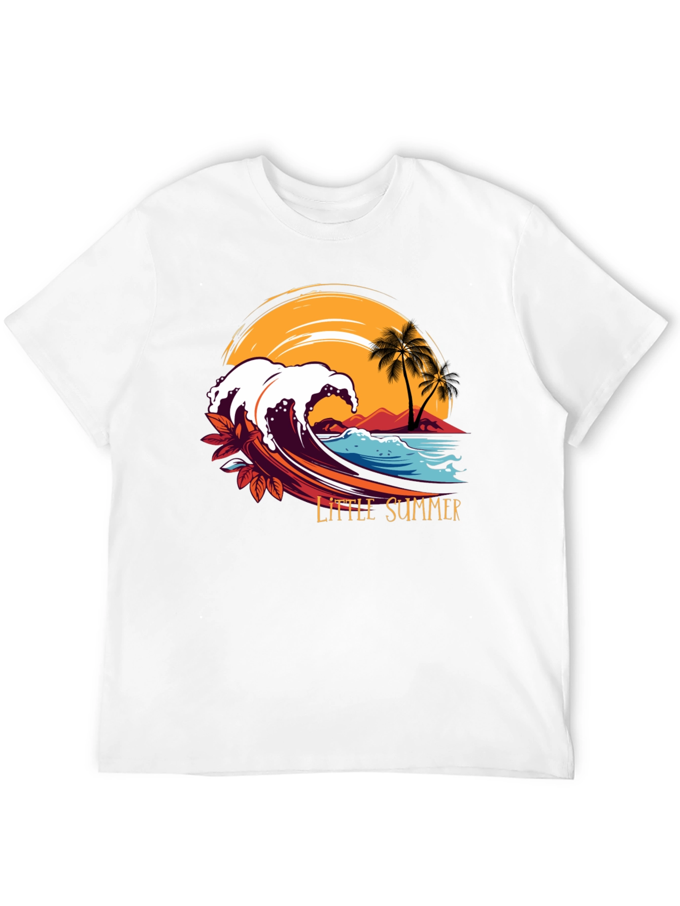 Little Summer Wave Graphic T-Shirt