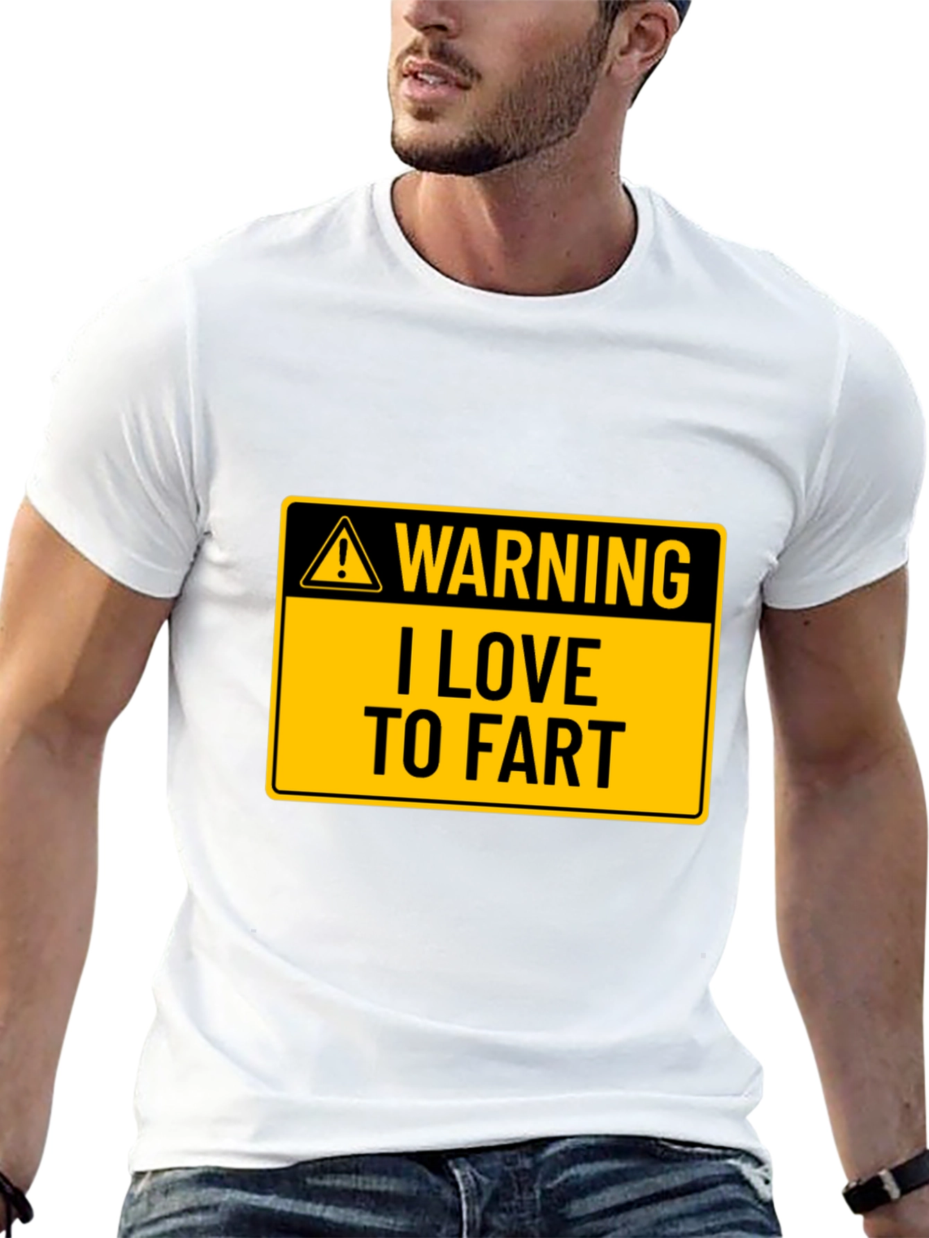 Warning: I Love to Fart Graphic Tee