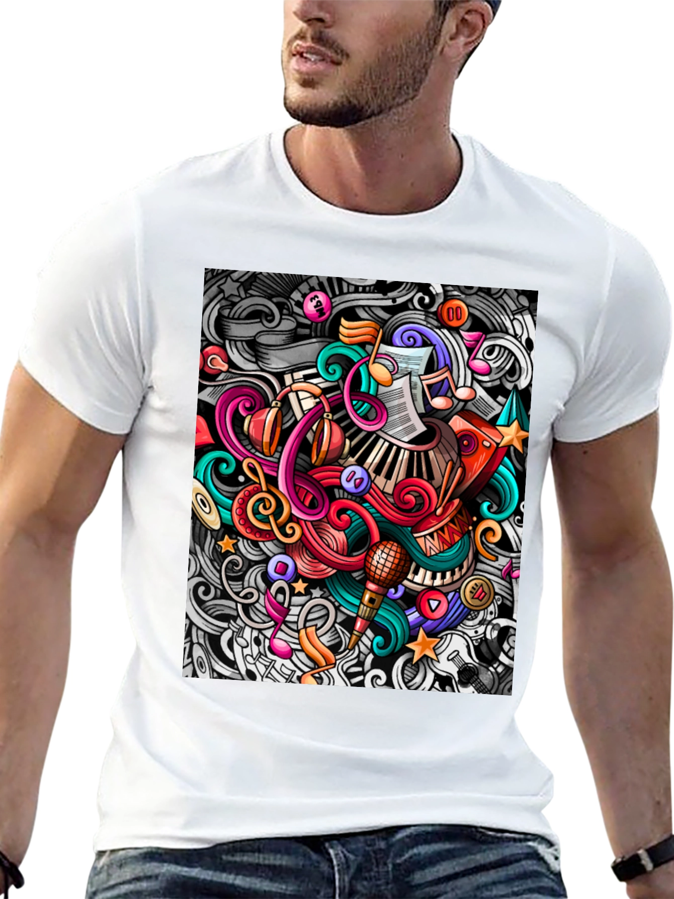 Music Lovers Graphic Tee