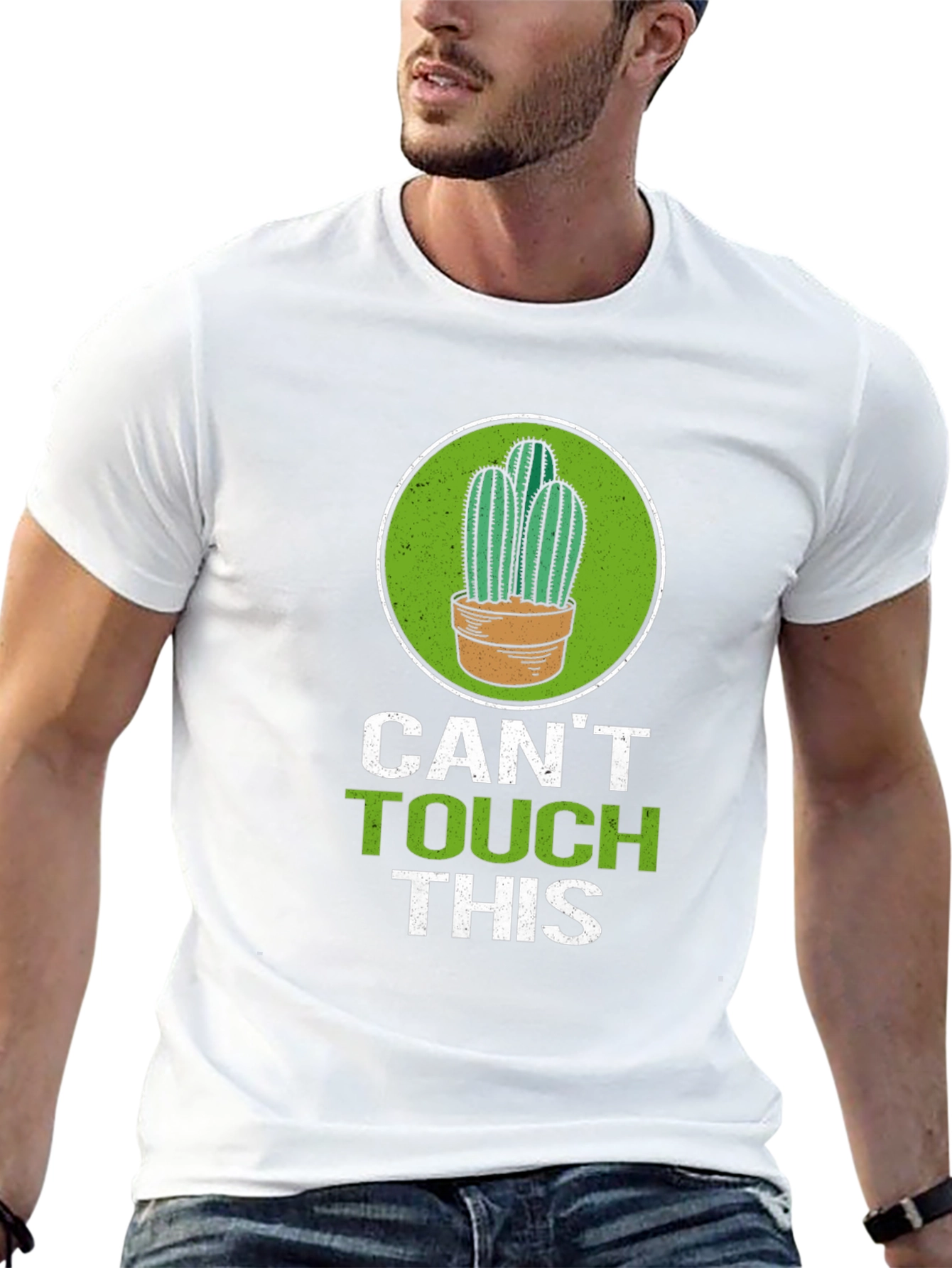 Cactus Cant Touch This Graphic Tee