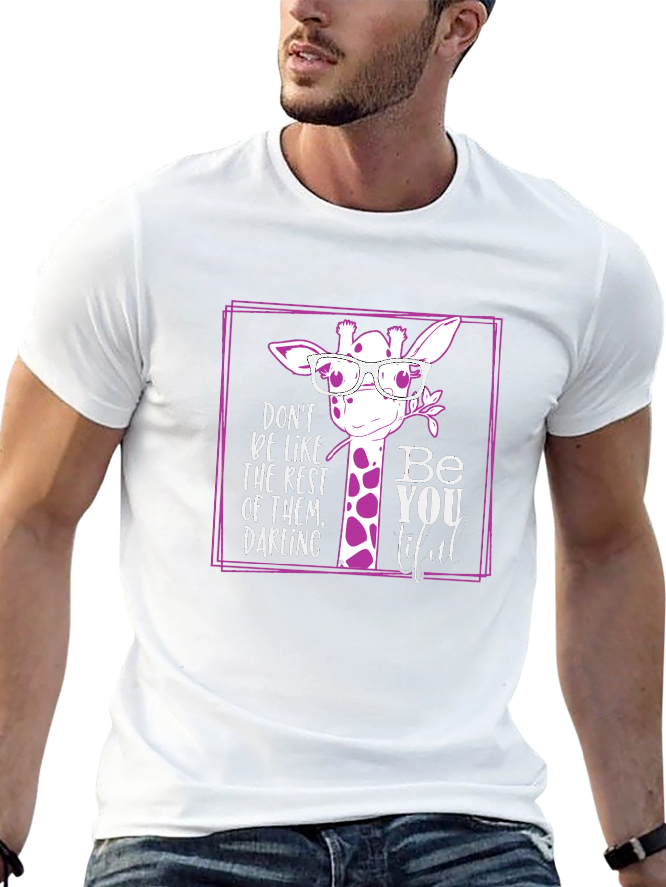 Be You Tiful Giraffe T-Shirt