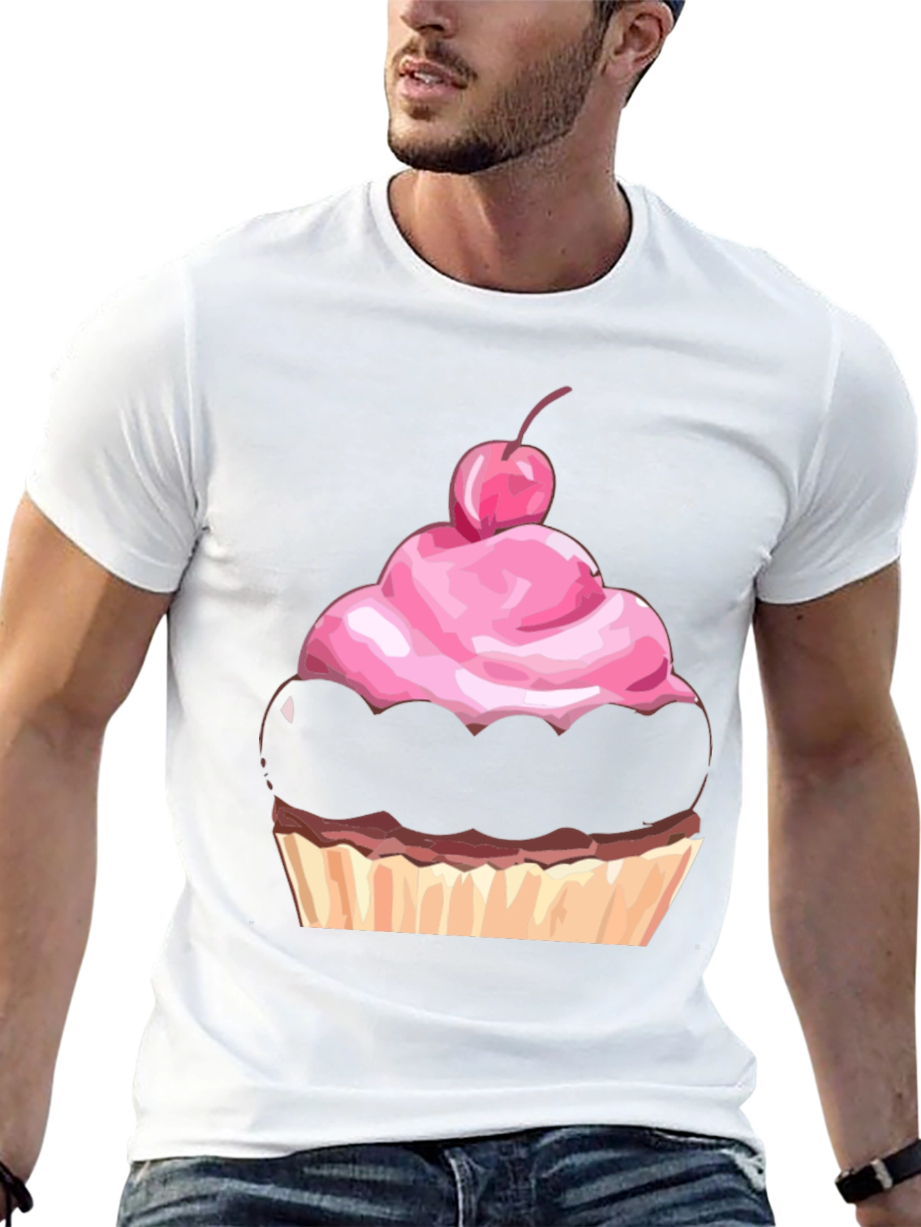 Cupcake T-Shirt Funny Dessert Tee