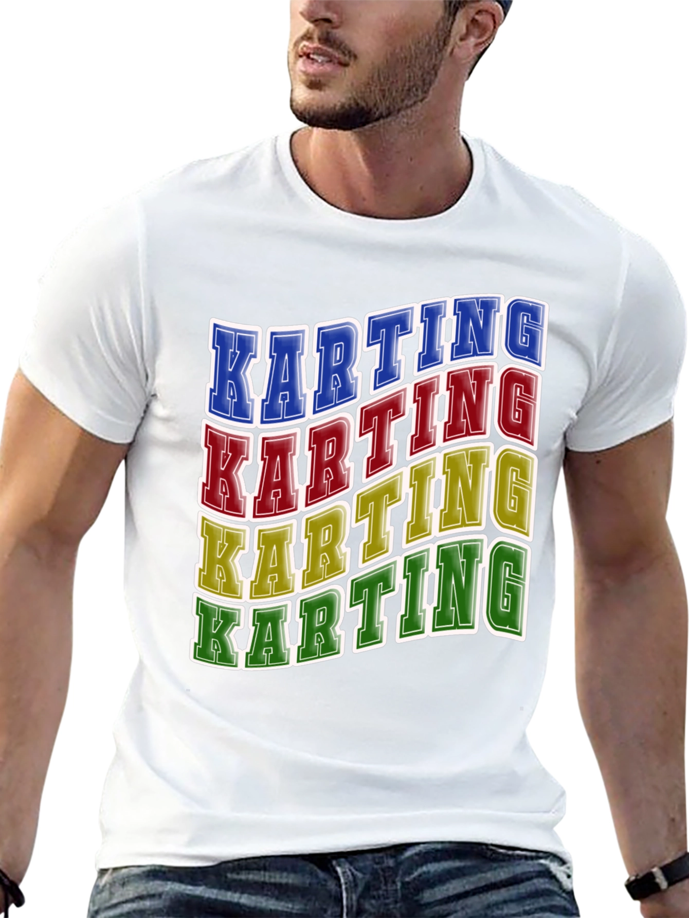 Karting Graphic T-Shirt - Motorsport Racing Tee