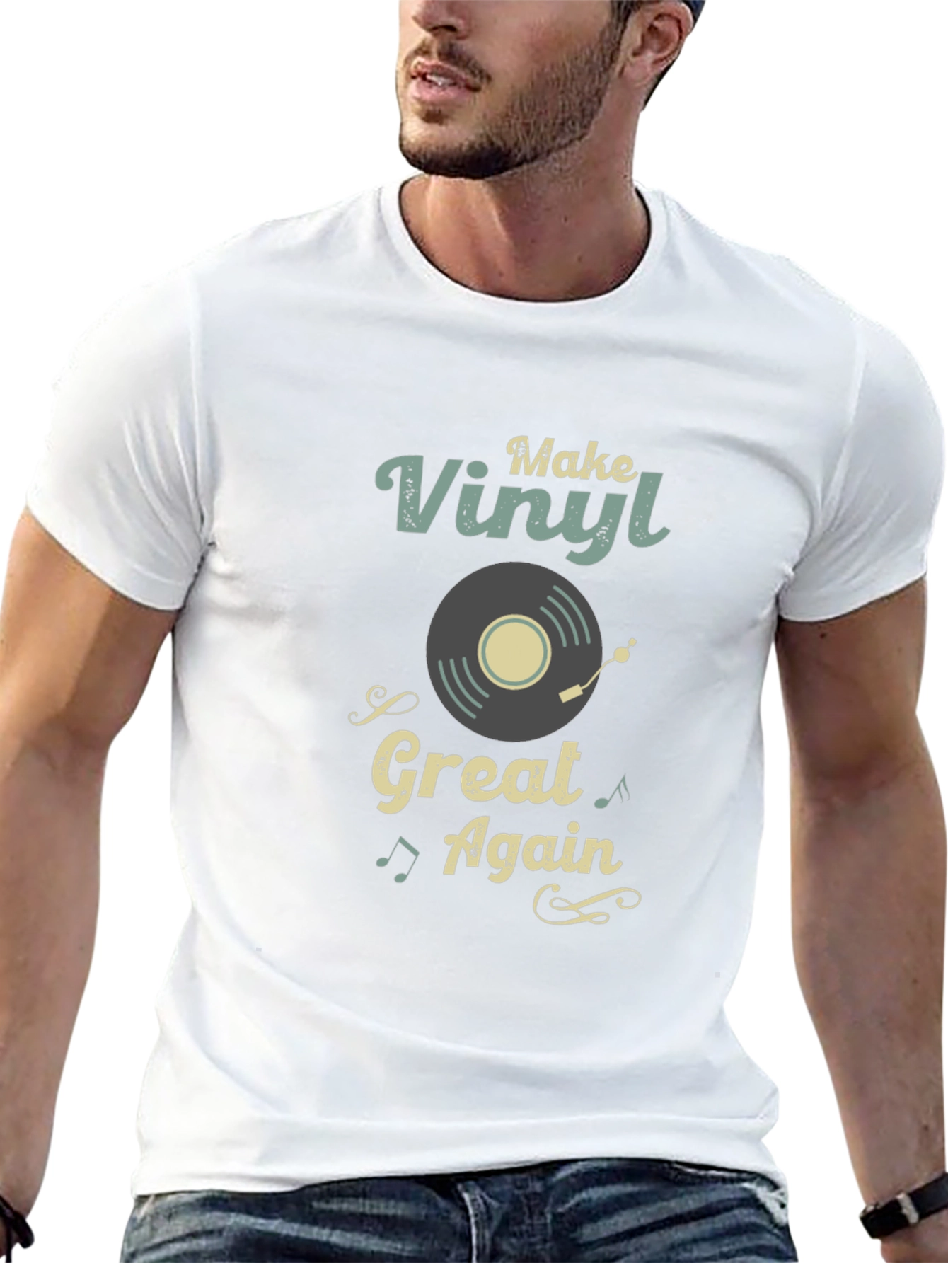 Make Vinyl Great Again T-Shirt