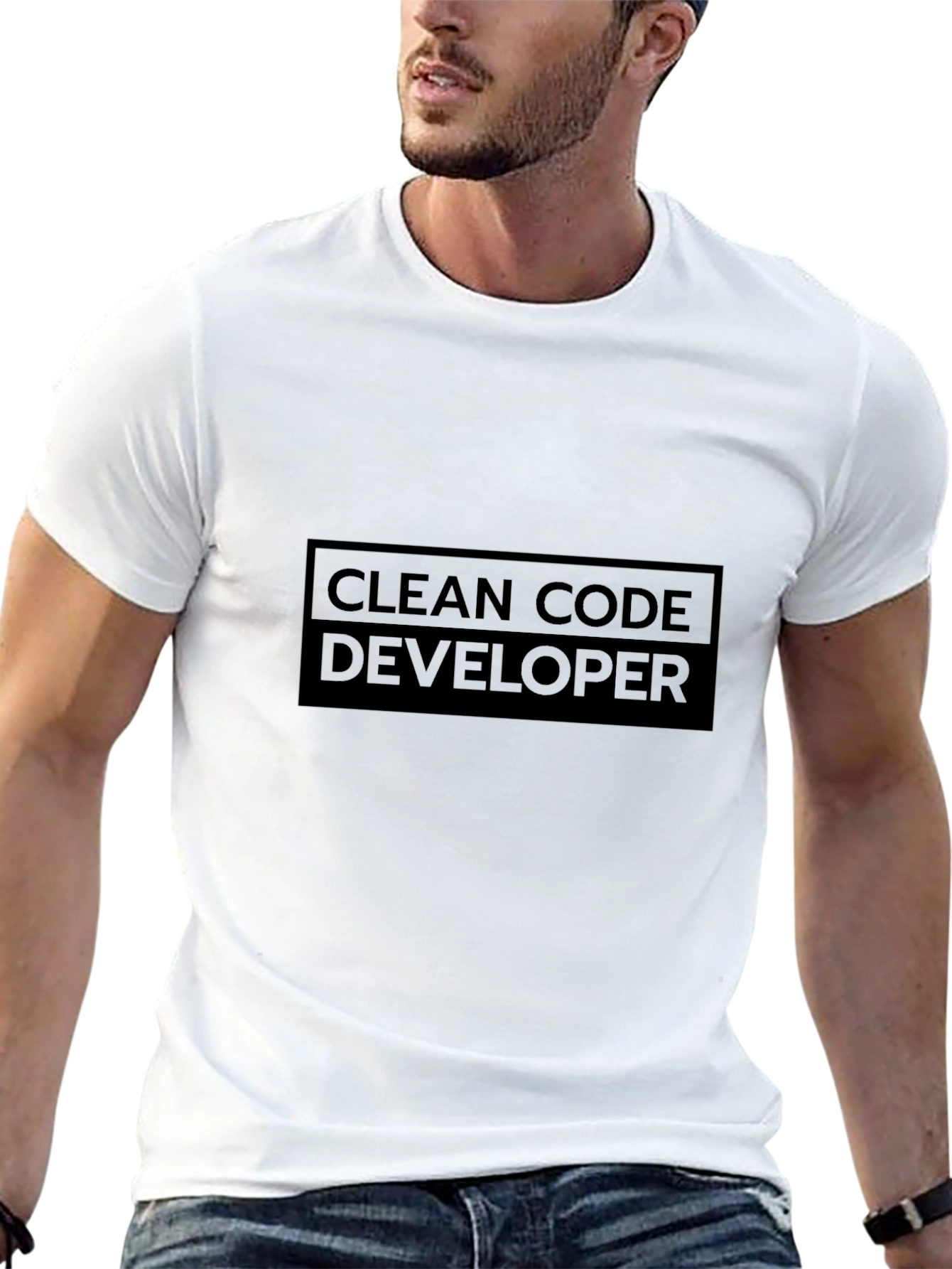 Clean Code Developer T-Shirt - Black Programmer Tee
