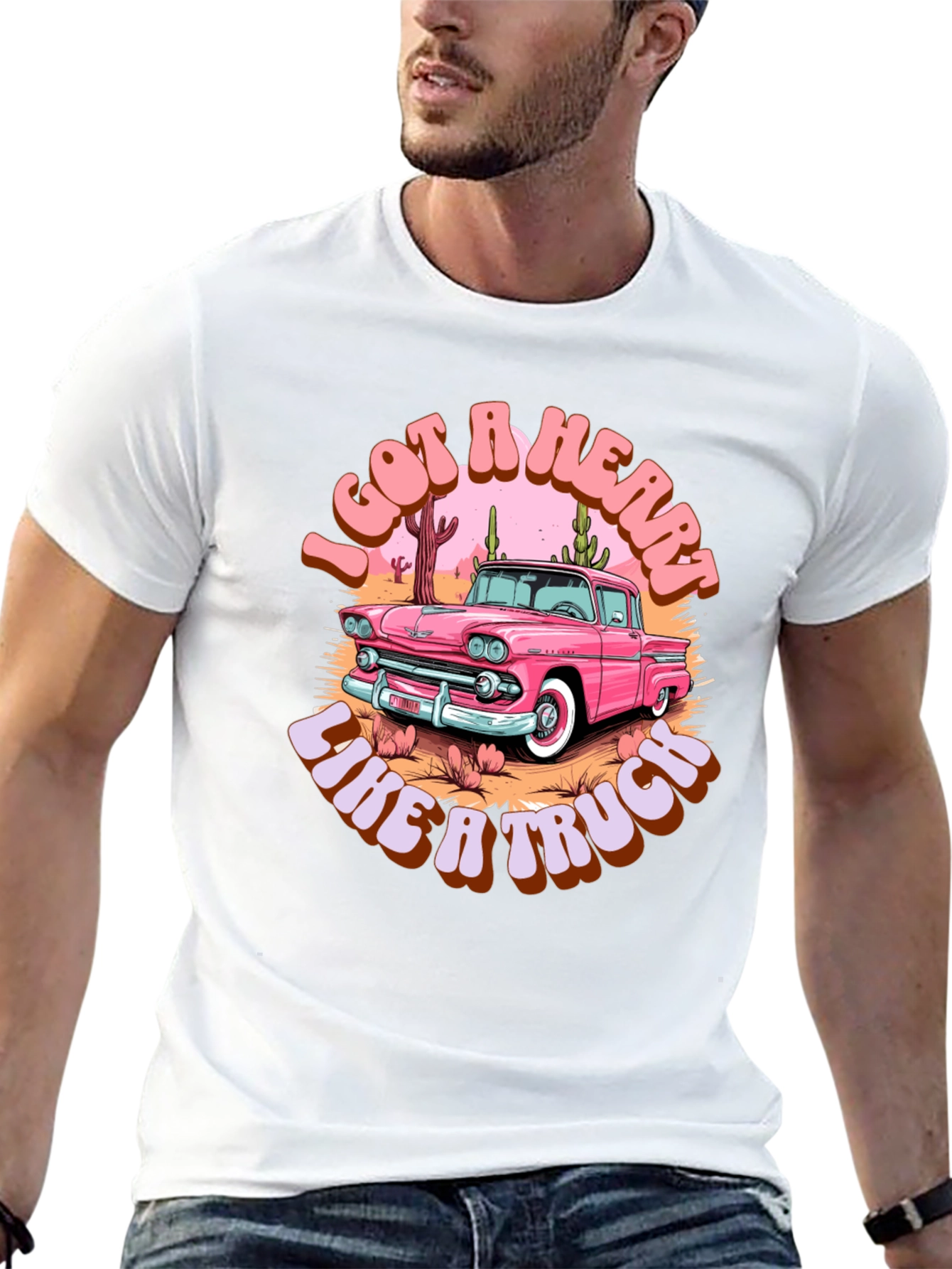 I Got A Heart Like A Truck Graphic Tee