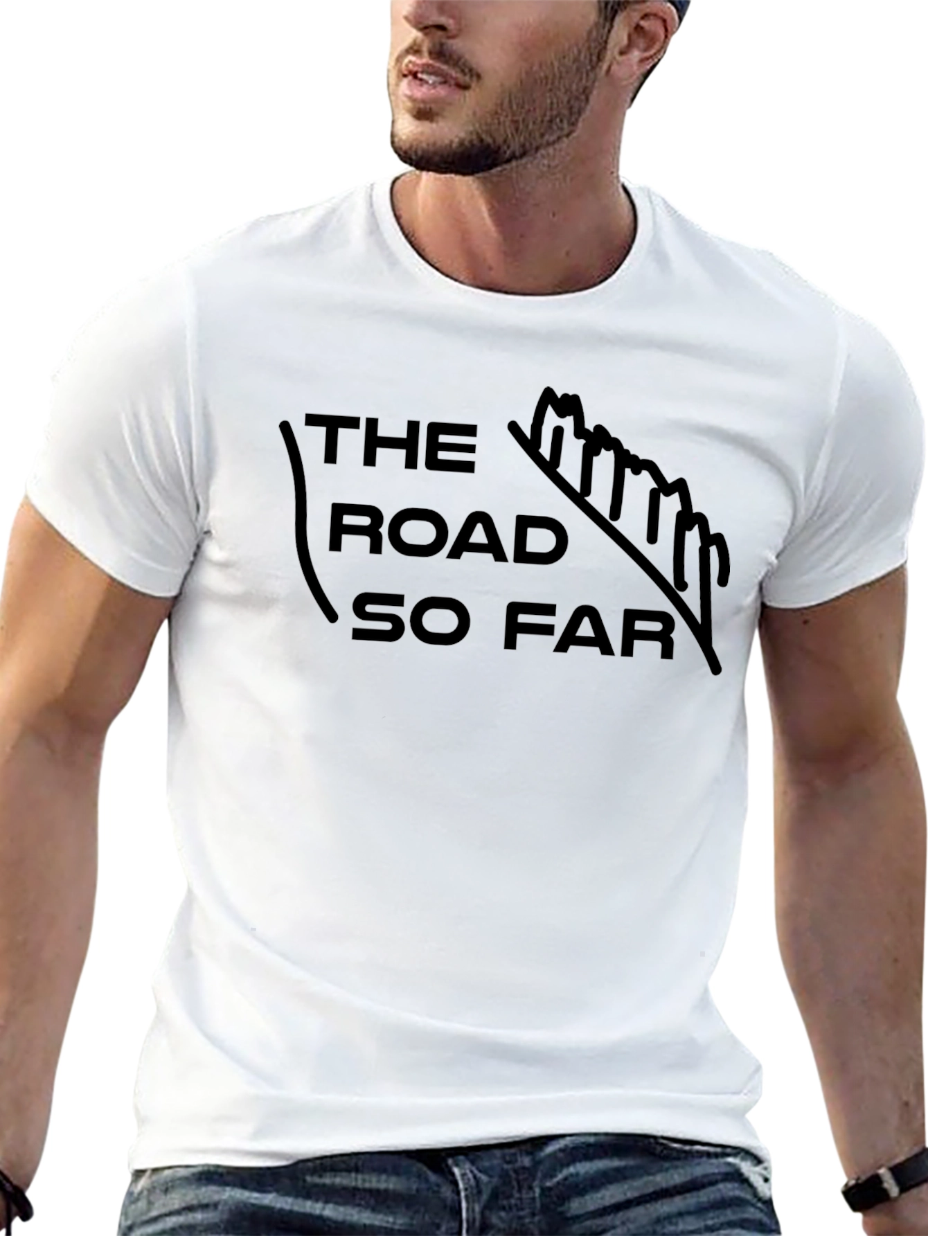 The Road So Far Black T-Shirt