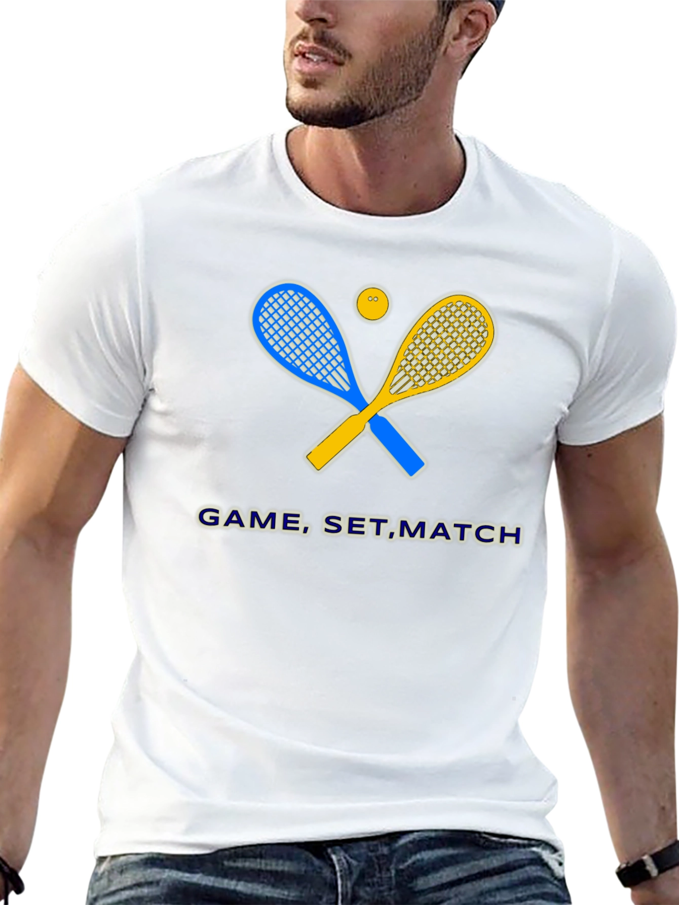 Game Set Match Graphic T-Shirt