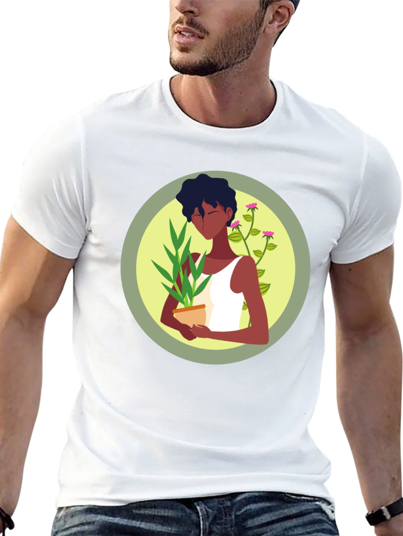 Nature Lover Graphic Tee - Unisex Black T-Shirt